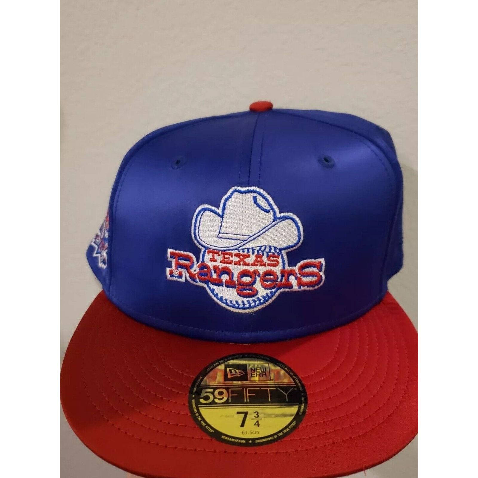 New Era Texas Rangers Hat Cap Arlington Stadium Blue 7 3/4 New Era Size ONE SIZE - 1 Thumbnail