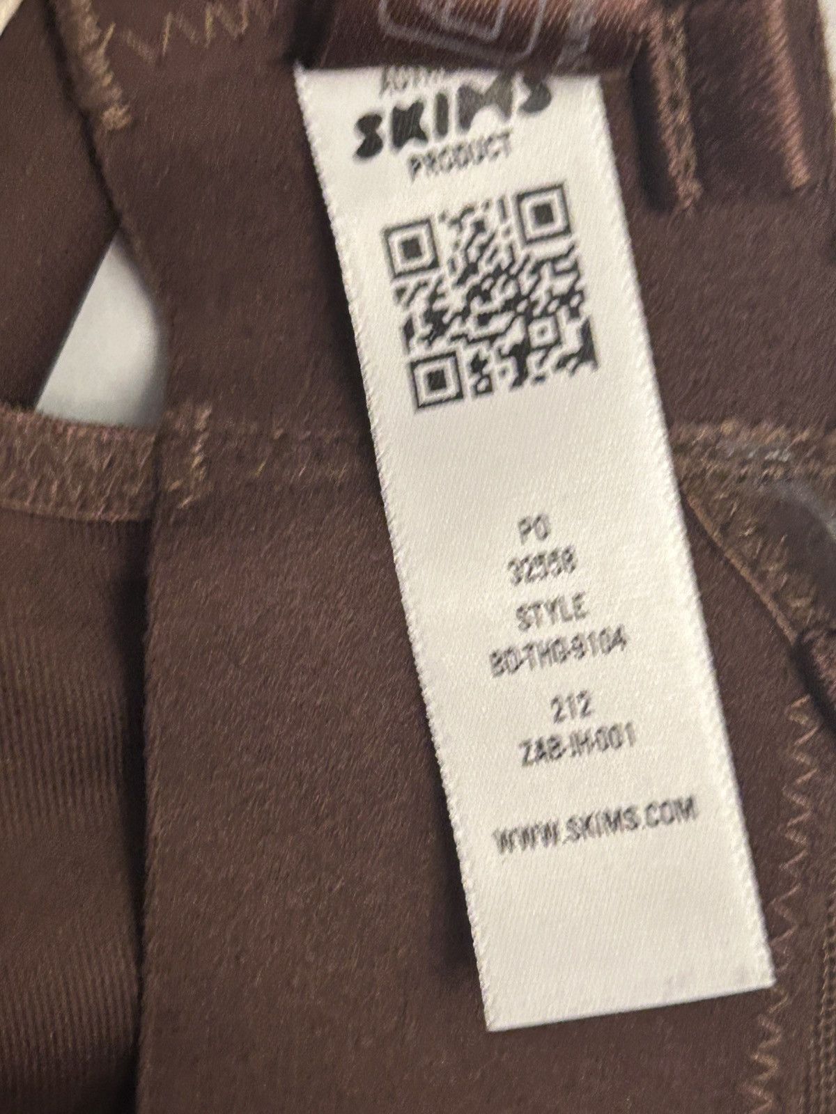 SKIMS Skims Molded Underwire thong Bodysuit - size S Cocoa Brown Size S / US 4 / IT 40 - 6 Thumbnail