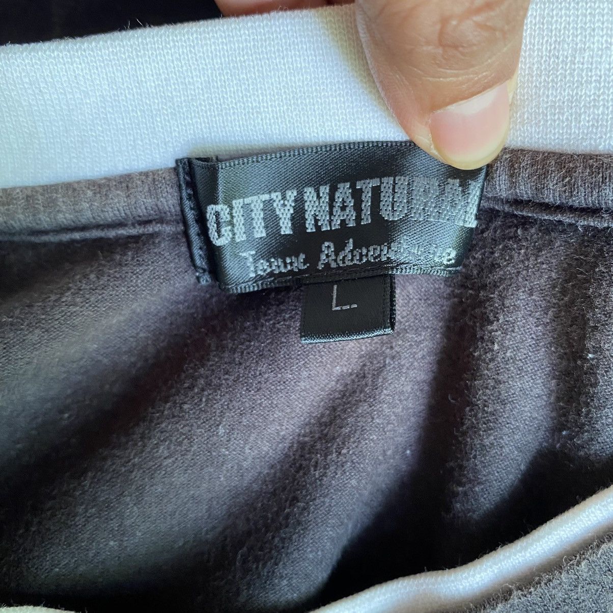 Japanese Brand CITY NATURAL Punk Y2K Tee Size US L / EU 52-54 / 3 - 12 Thumbnail