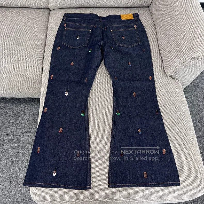Louis Vuitton Louis Vuitton SS24 Phoenix monogram logo embroidered flare Size 39" - 2 Thumbnail