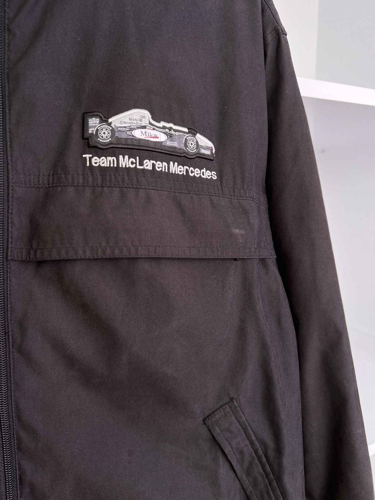 Mercedes-Benz × Vintage VTG Mercedes-Benz McLaren Hamilton F1 Racing Jacket Size US L / EU 52-54 / 3 - 8 Thumbnail