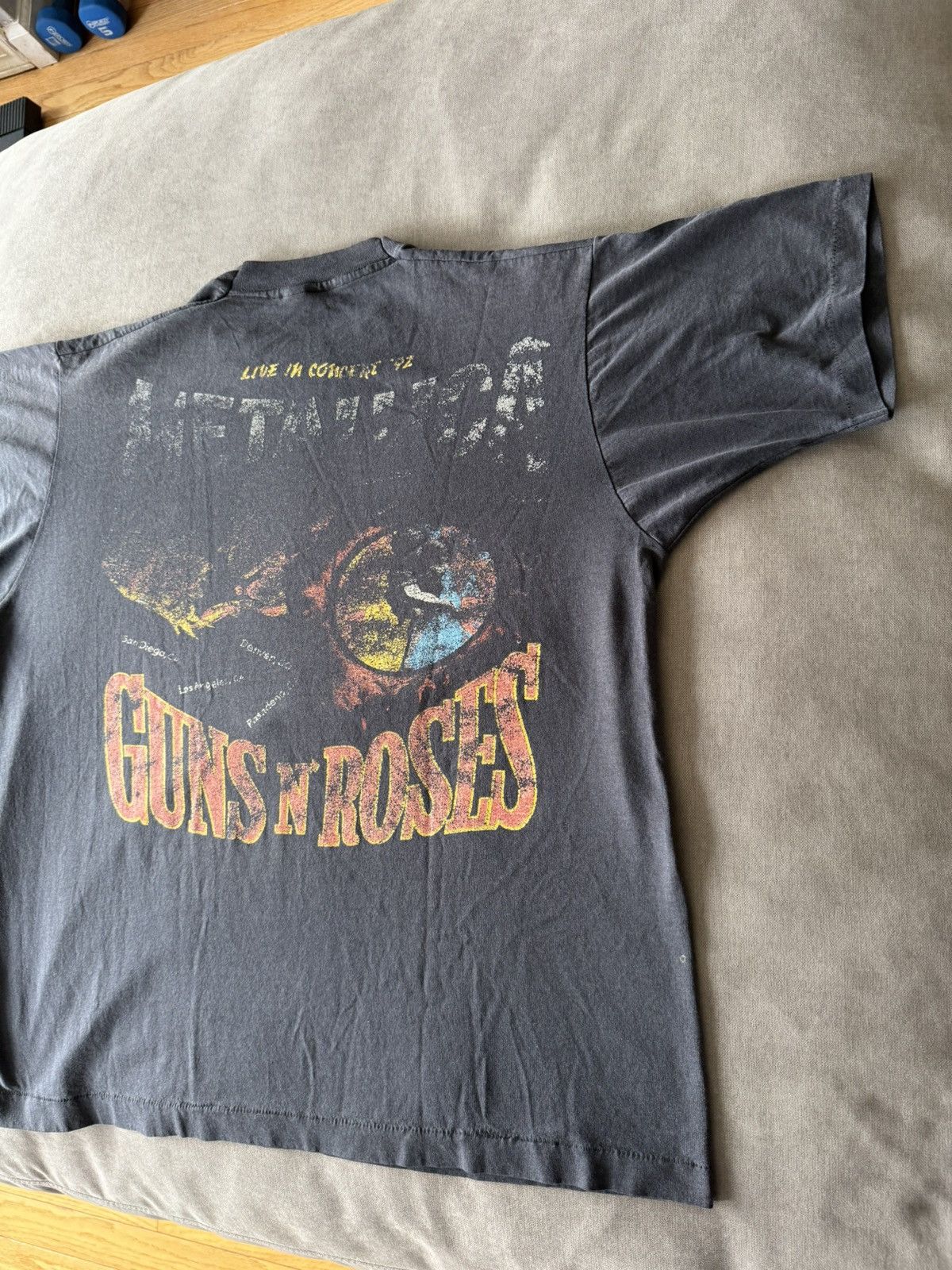 Guns N' Roses Guns N’ Roses x Metallica vintage t-shirt Size US XL / EU 56 / 4 - 11 Thumbnail