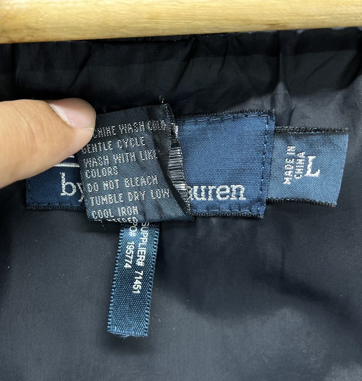 Polo Ralph Lauren Vintage Polo Ralph Lauren Zip Up Trashed Jacket Size US L / EU 52-54 / 3 - 8 Thumbnail