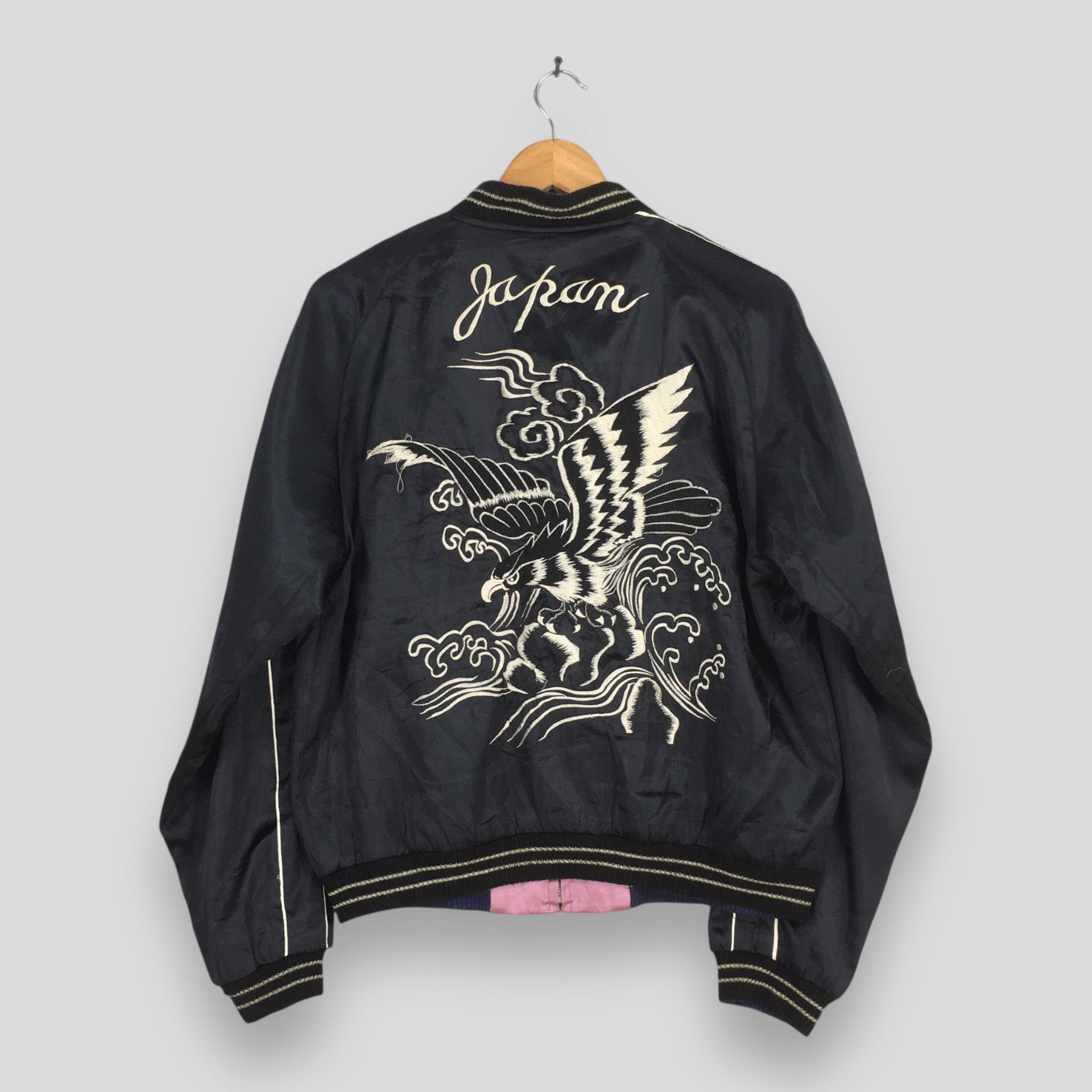 Japanese Brand Vintage Sukajan Phoenix Tailor Toyo Reversible Jacket L Size US L / EU 52-54 / 3 - 12 Thumbnail