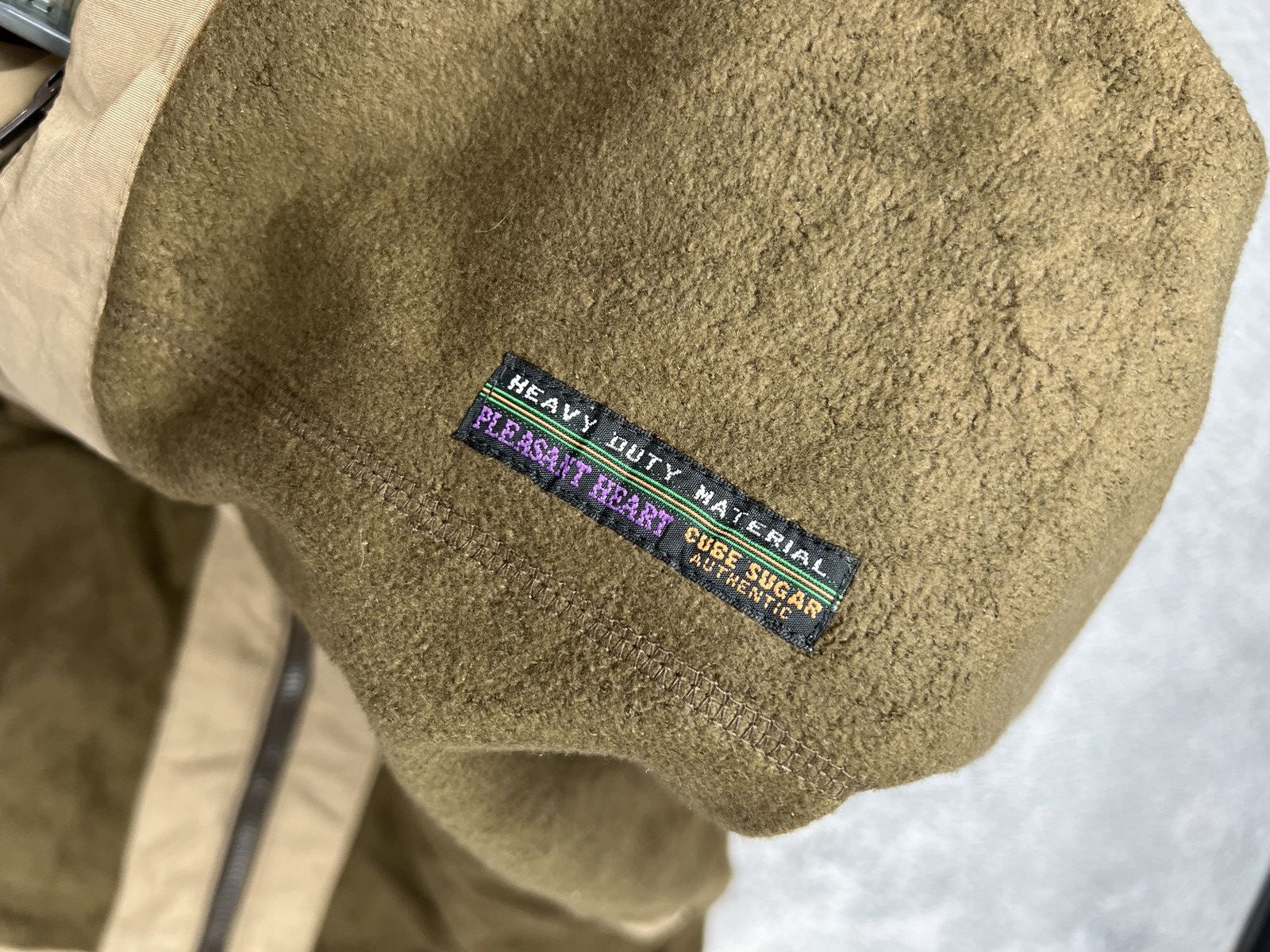 Sugar Cane Cube Sugar Work Fleece Military Front Pocket Sherpa y2k Size US M / EU 48-50 / 2 - 4 Thumbnail
