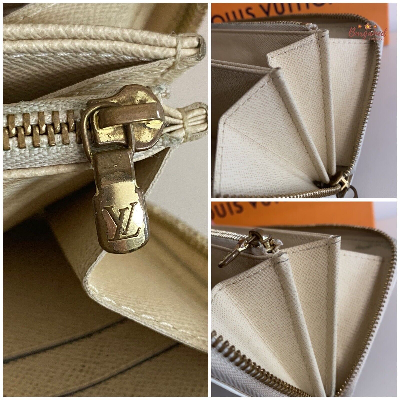 Louis Vuitton Louis Vuitton Damier Azur Leather Zippy Organizer Wallet Size ONE SIZE - 12 Thumbnail