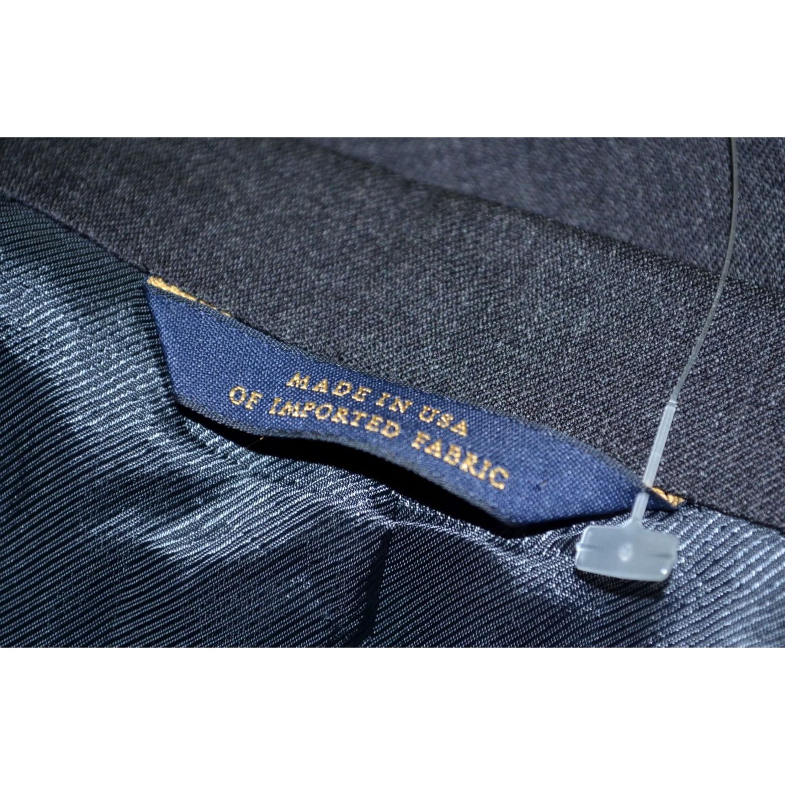 Brooks Brothers BROOKS BROTHERS 1818 Fitzgerald 2Button Wool Suit Jacket Grey Mens Regular 39 USA MADE Size 40R - 4 Thumbnail
