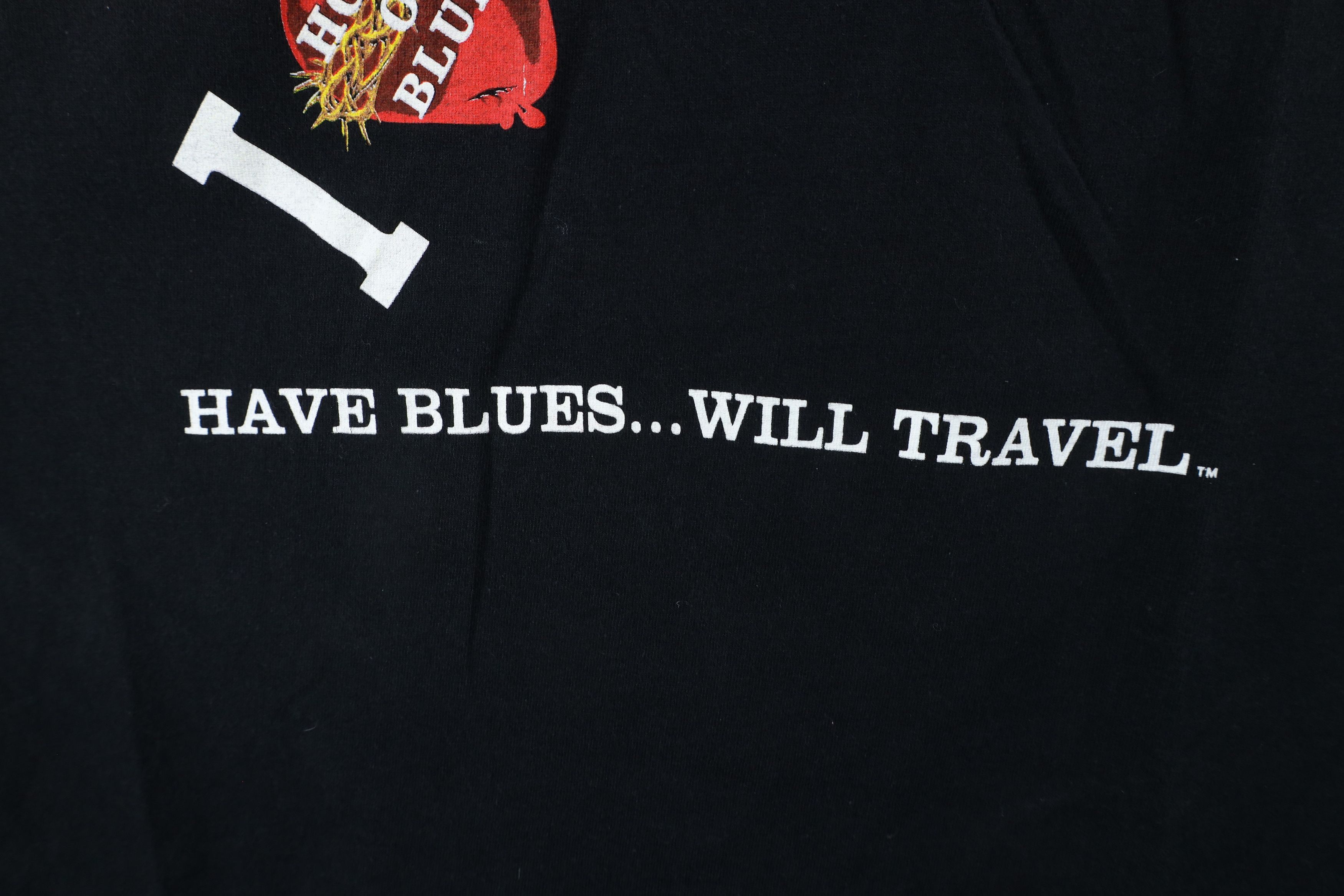 Vintage Vintage 90s Out House of Blues Atlanta T-Shirt Black USA Size US XL / EU 56 / 4 - 7 Thumbnail