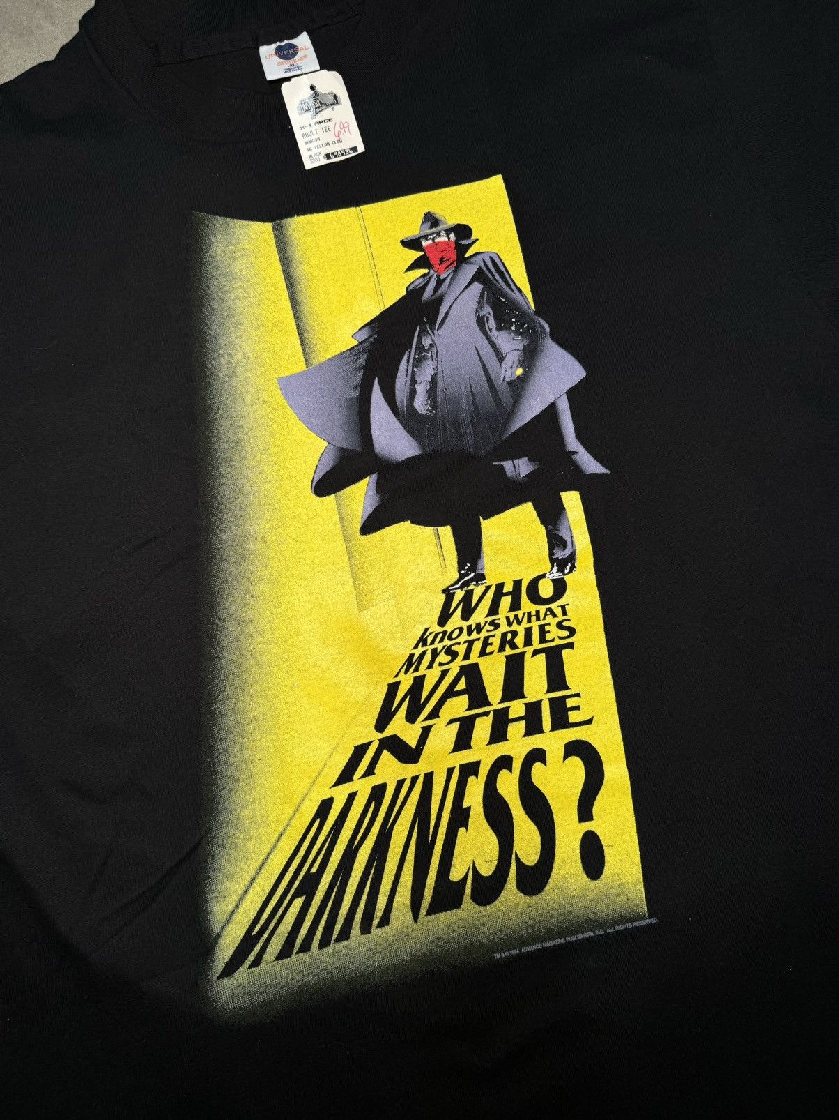 NWT 1994 The Shadow movie promo Superhero grail 90s vintage