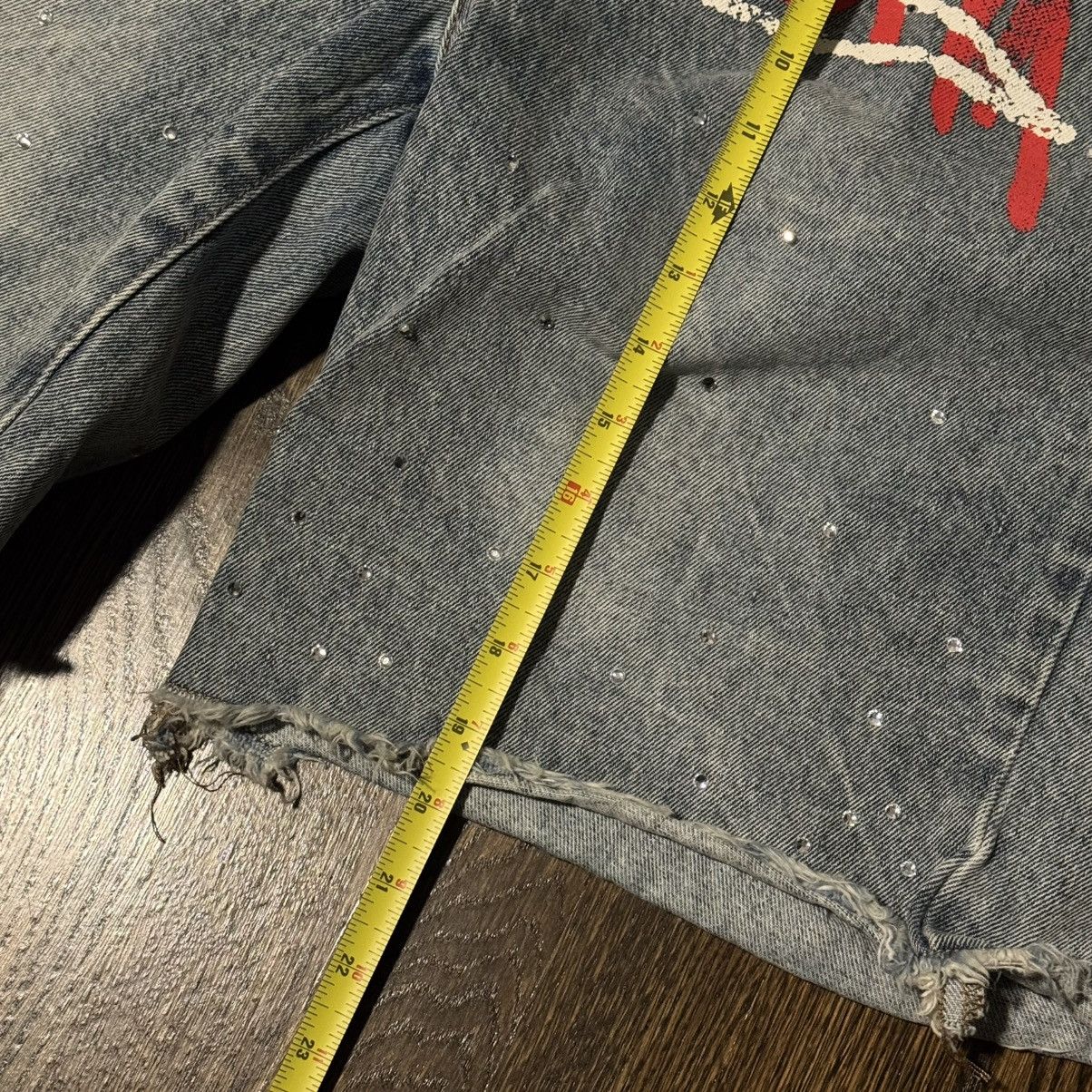 Other Prospera Red Logo Denim Shorts Size US 32 / EU 48 - 5 Thumbnail