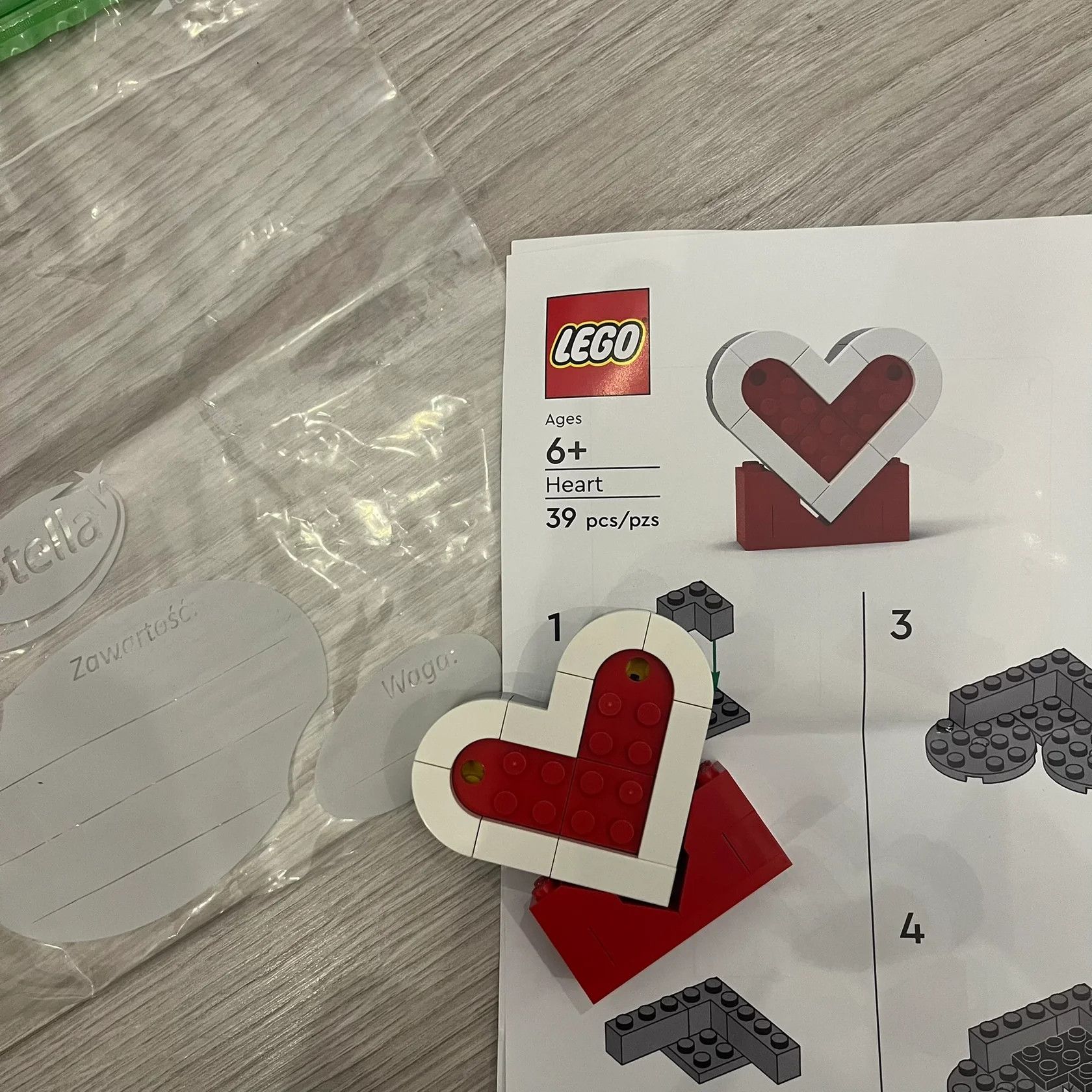LEGO LEGO Heart On a Stand M&T Size ONE SIZE - 1 Thumbnail