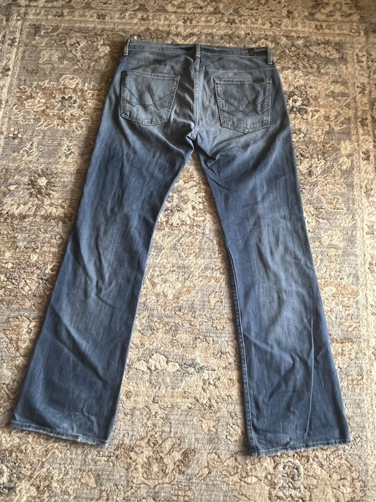 7 For All Mankind 7 For All ManKind BootCut Flair Jeans 36x32 Size US 36 / EU 52 - 4 Thumbnail