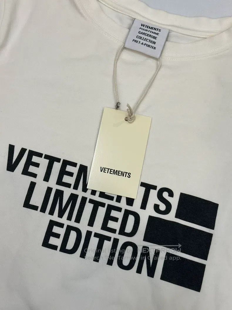 Vetements Silly North Face Print Short Sleeve