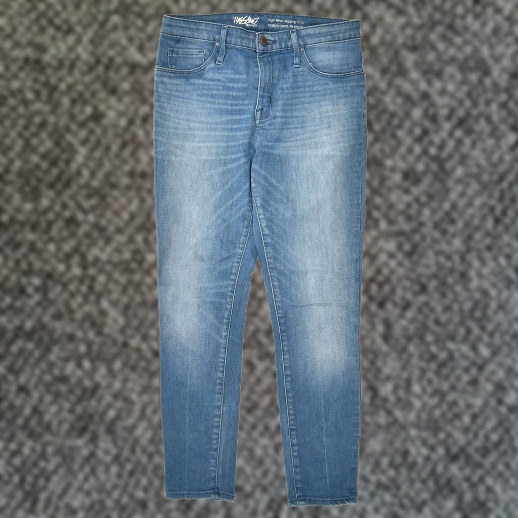 Mossimo MOSSIMO Womens High Rise Jegging Jeans Small W27 L25 Blue Cotton Size 28" / US 6 / IT 42 - 1 Thumbnail