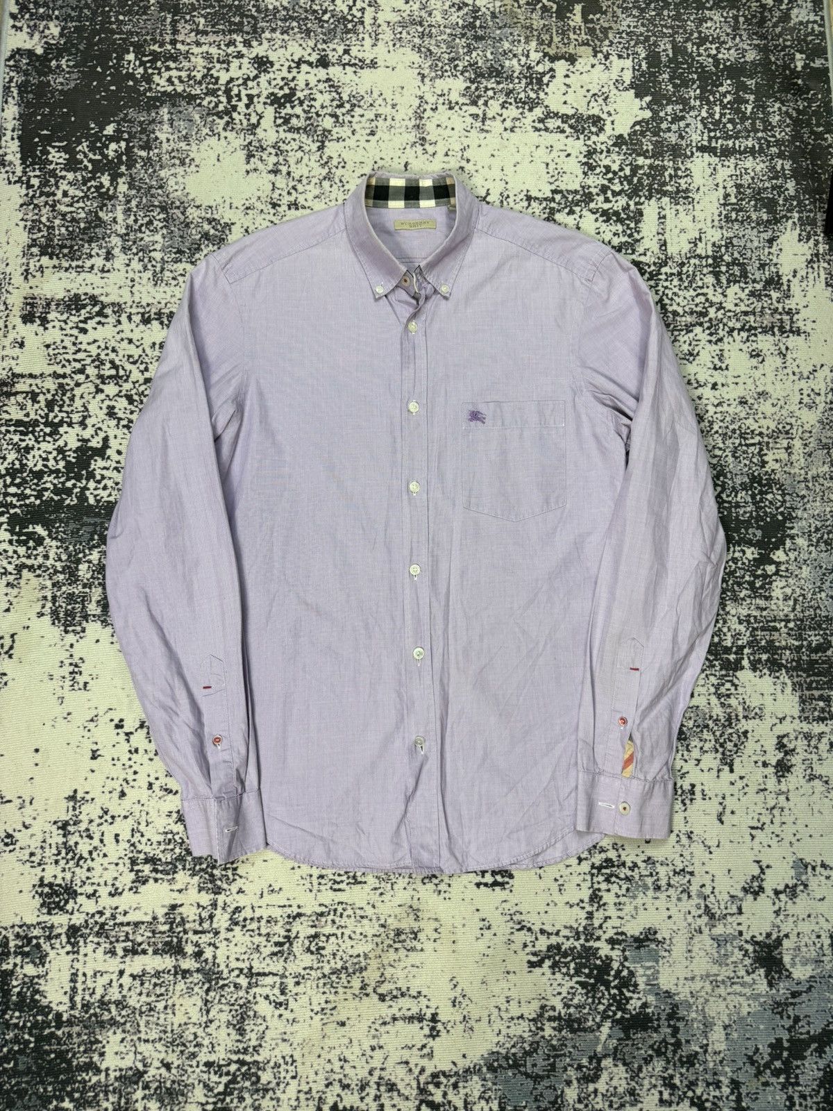 Burberry Burberry Brit London Nova Check Print Longsleeve Shirt Size US M / EU 48-50 / 2 - 1 Thumbnail