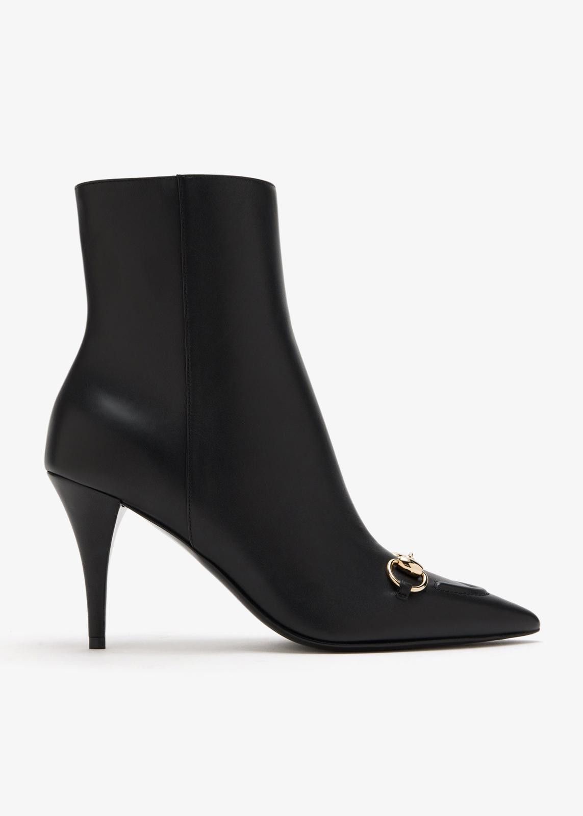Gucci Gucci Horsebit Ankle Boots Size US 7.5 / IT 37.5 - 1 Thumbnail