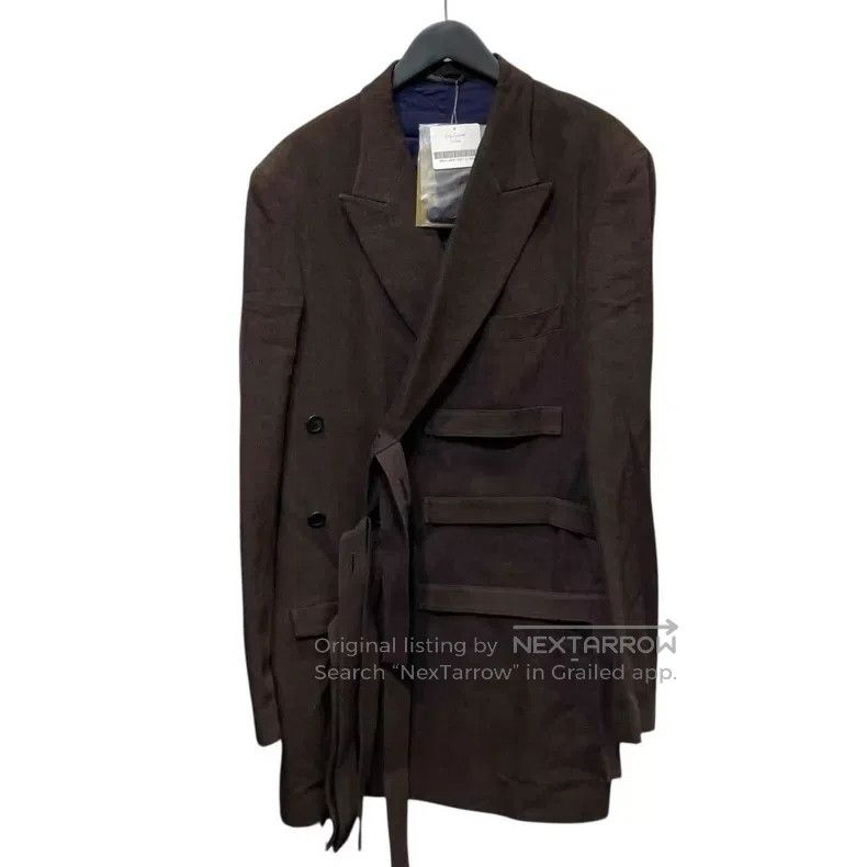 Yohji Yamamoto Yohji Yamamoto 23 aw Breasted Strap Jacket Size US L / EU 52-54 / 3 - 2 Thumbnail