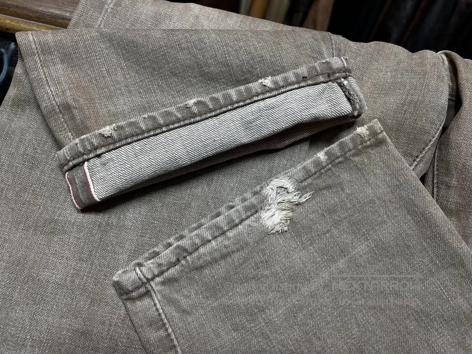 RRL Ralph Lauren vintage rrl distressed denim pants by ralph lauren. Size US 30 / EU 46 - 9 Thumbnail
