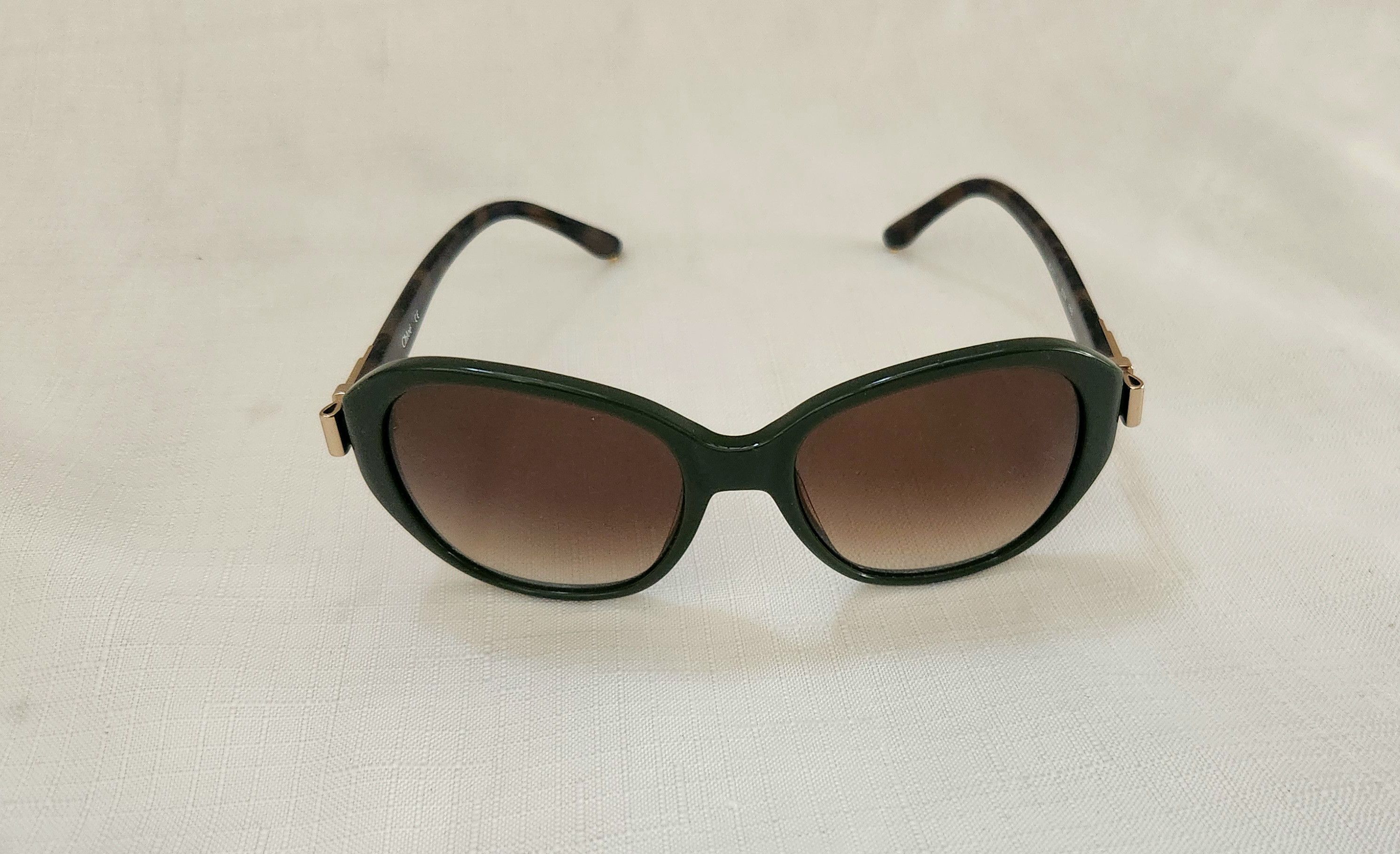 Chloe Chloe Green Brown Gradient Frame Sunglasses CL 2261 C04 140 Size ONE SIZE - 4 Thumbnail