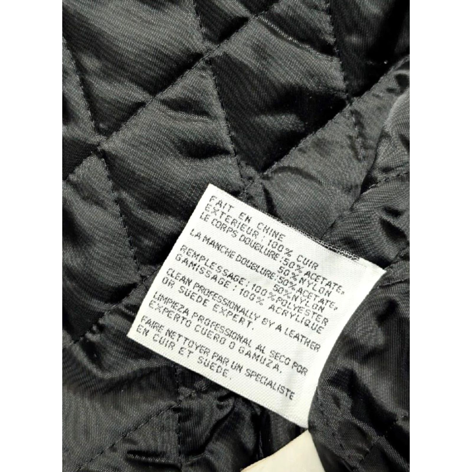 Planet Hollywood VINTAGE PLANET HOLLYWOOD bomber jacket Leather S Mens Black 1990s Paris Size US S / EU 44-46 / 1 - 7 Thumbnail