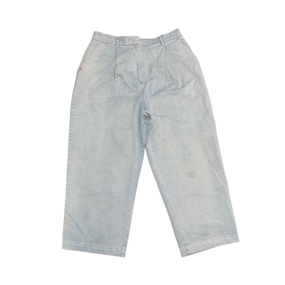 Urban Outfitters BDG Baggy Chino Pants Elastic Waist XL Capris Pocket Casual Size 32" / US 10 / IT 46 - 1 Thumbnail