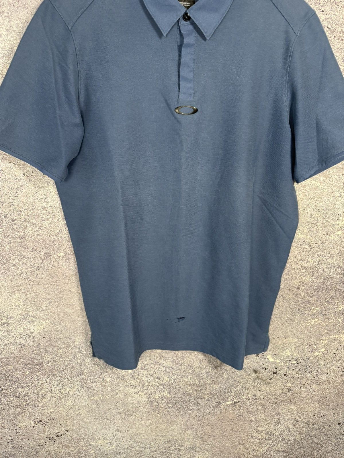 Oakley × Vintage Vintage Oakley Blue Center Logo Polis Streetwear S size Size US S / EU 44-46 / 1 - 4 Thumbnail