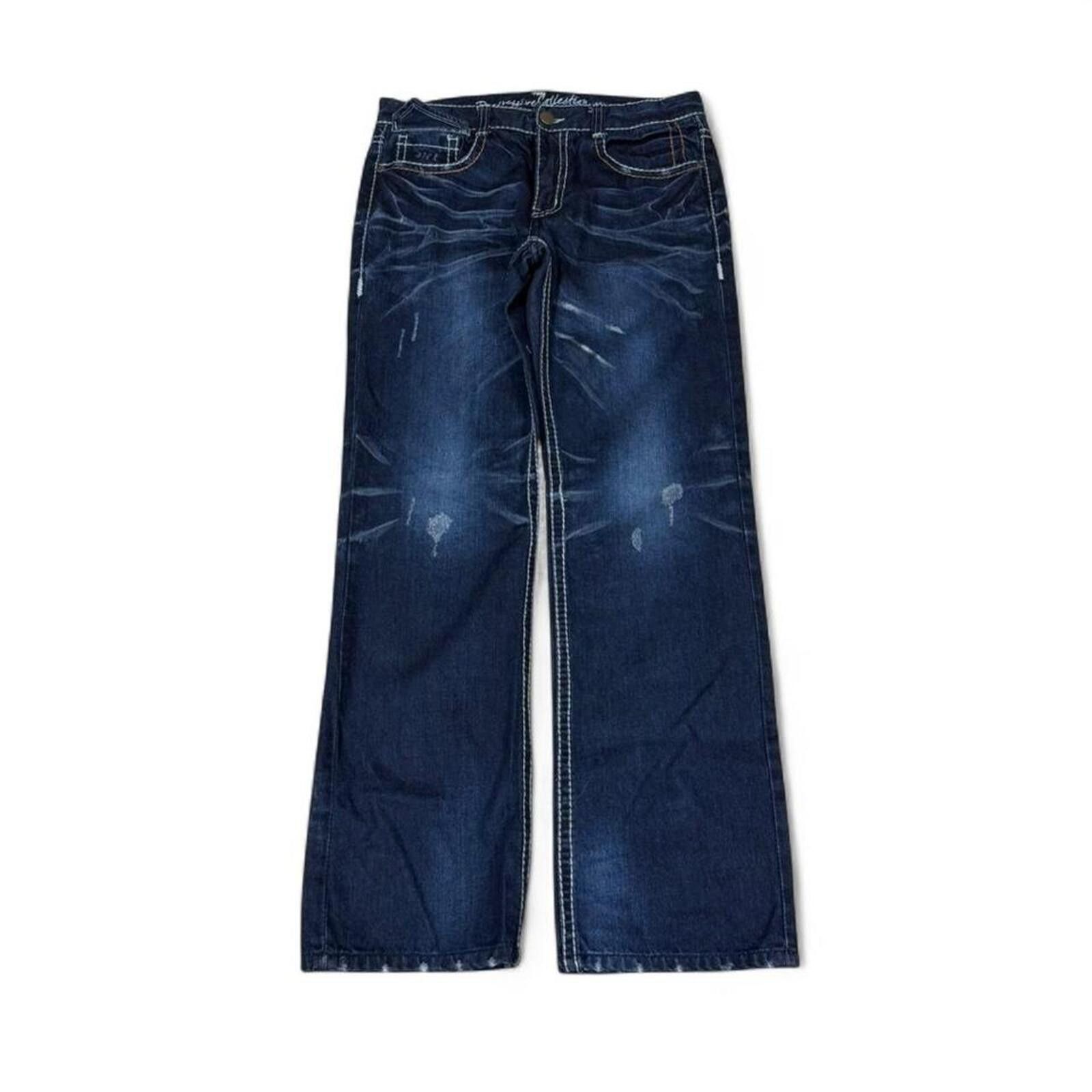 True Religion Vintage Style EXR Progressive Collection denim jeans Size US 32 / EU 48 - 3 Thumbnail