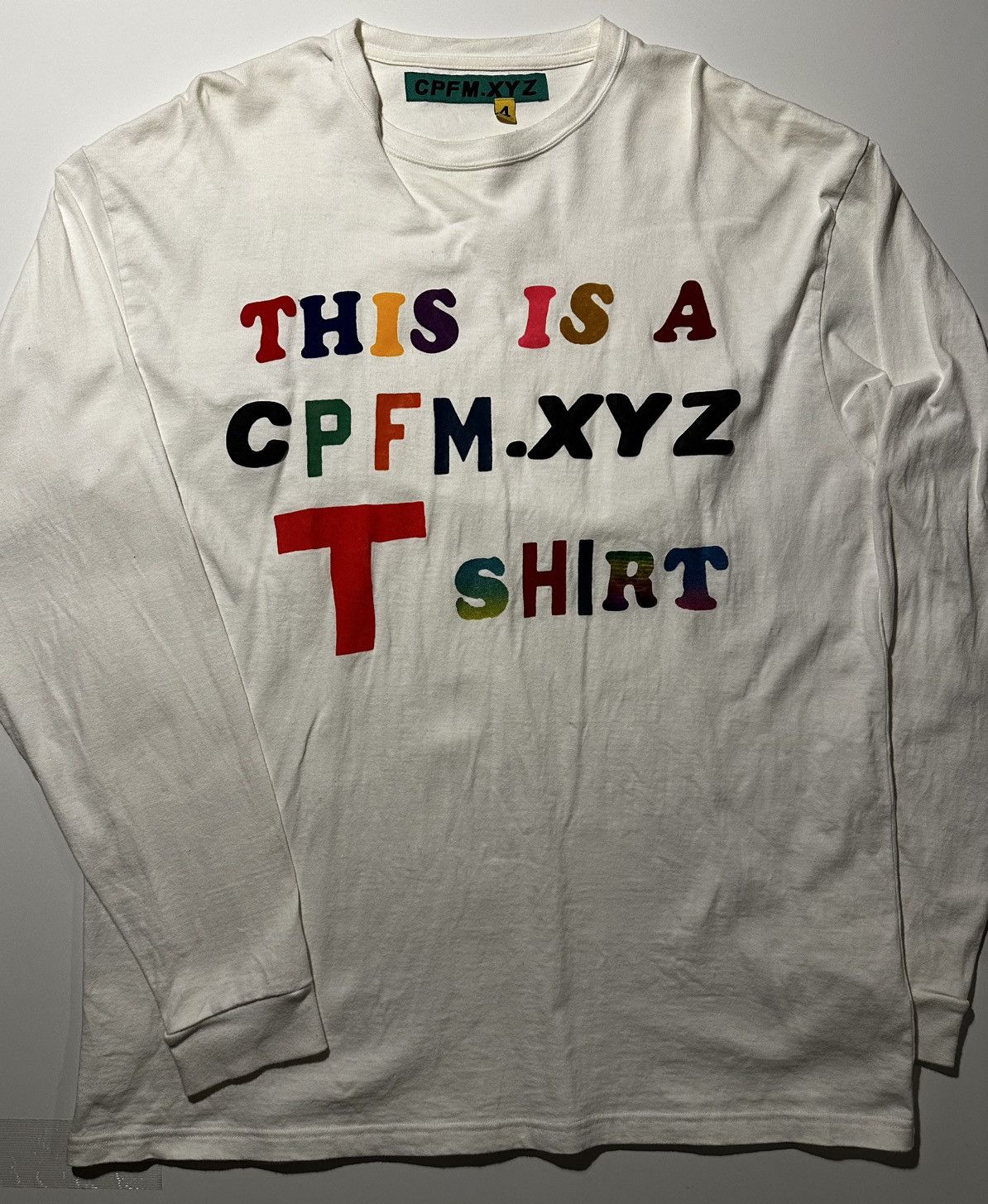 Cactus Plant Flea Market × Human Made THIS IS A CPFM.XYZ T SHIRT Size US XL / EU 56 / 4 - 1 Thumbnail