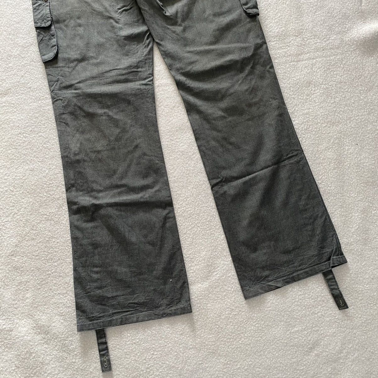 Japanese Brand × Michel Klein Vintage Michel Klein Flared Cargo Pants w36 Size US 36 / EU 52 - 8 Thumbnail