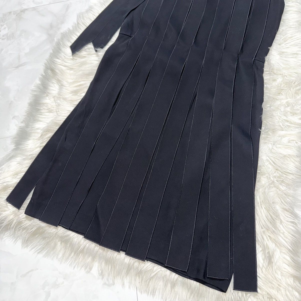 Bottega Veneta Authentic Bottega Veneta Ribbon Design Sleeveless Dress Size S / US 4 / IT 40 - 7 Thumbnail