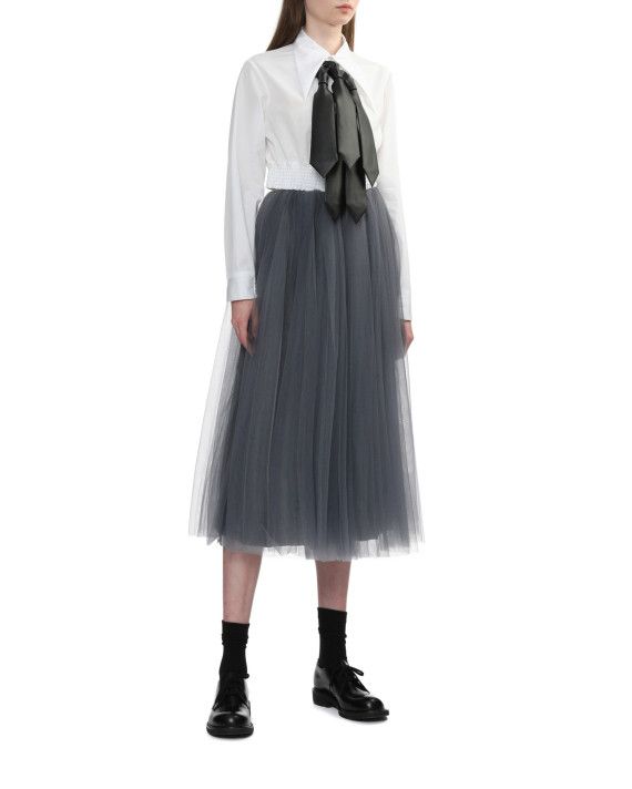 Noir Kei Ninomiya Noir Kei Ninomiya - Leather Multiple Necktie necklace black Size ONE SIZE - 6 Thumbnail