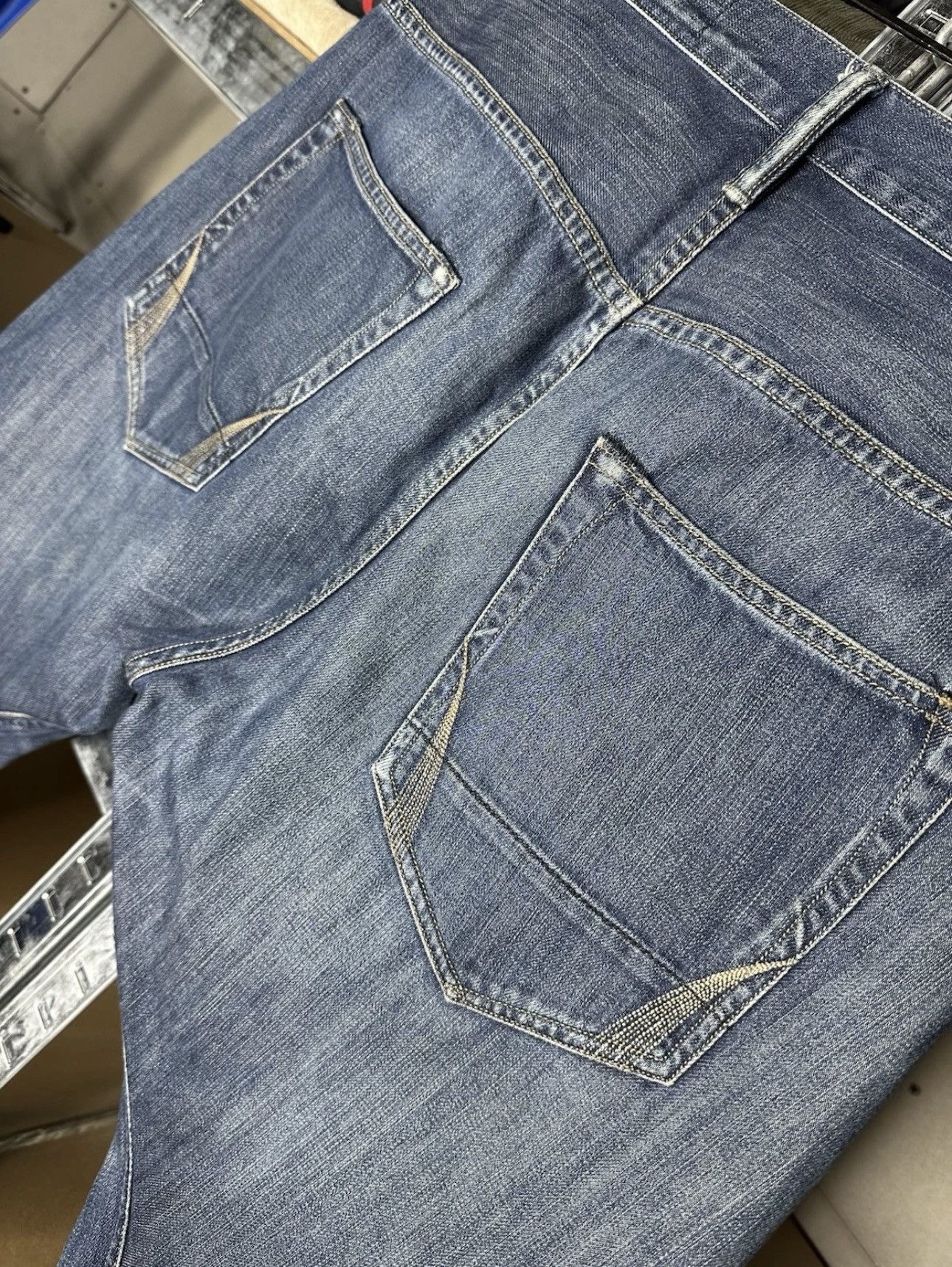 Allsaints AllSaints Spitalfields Jeans Men's Size 32 Twisted Leg Denim Size US 32 / EU 48 - 11 Thumbnail