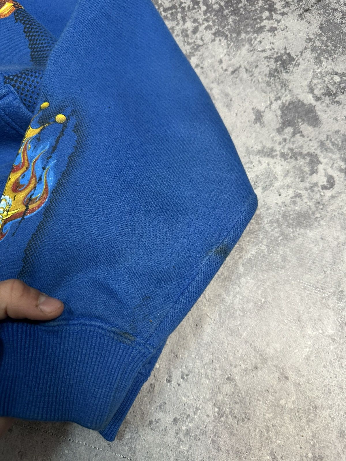 JNCO Vintage Y2K JNCO jeans crown blue hoodie sweatshirt Size US XL / EU 56 / 4 - 10 Thumbnail