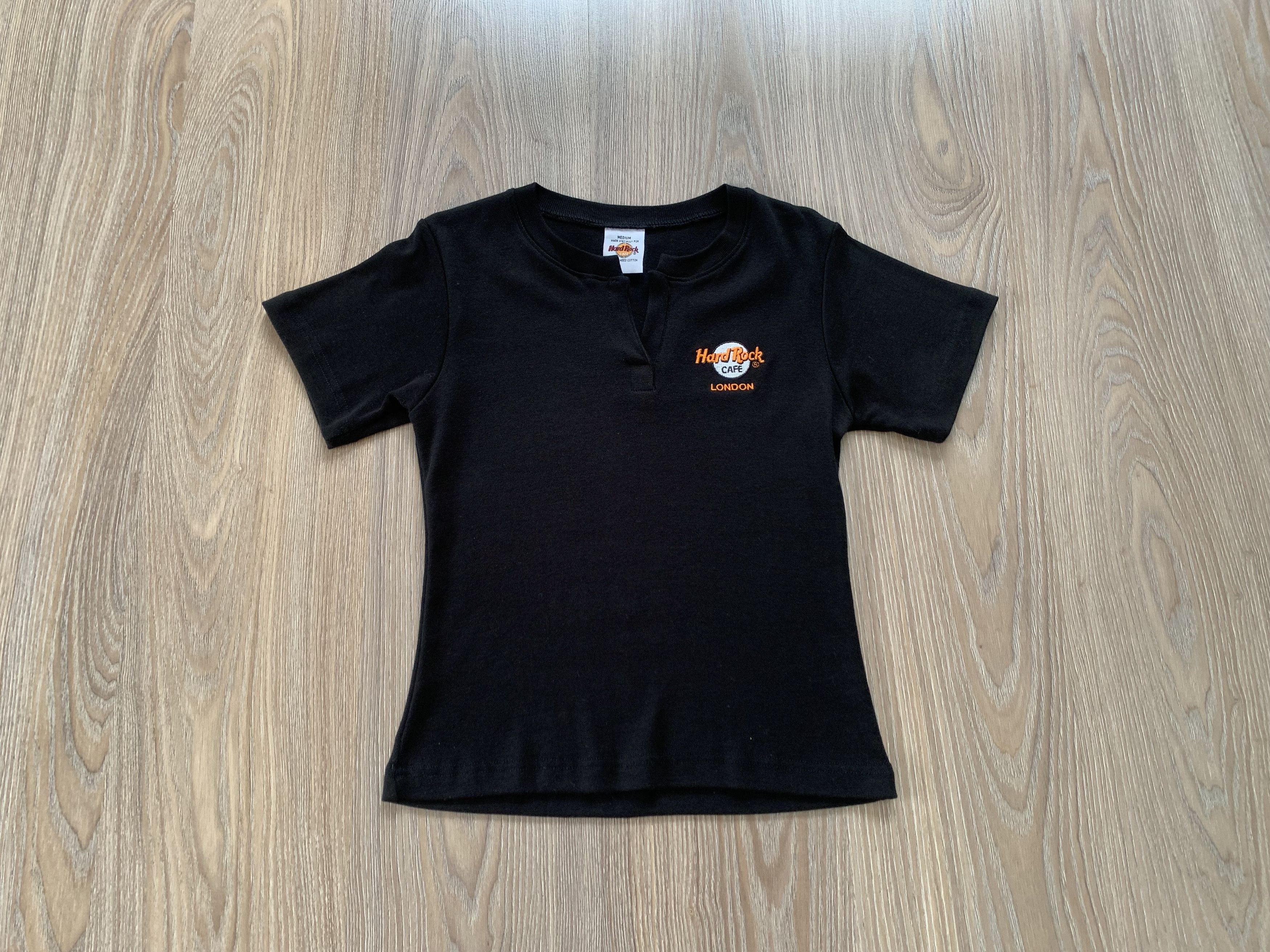 Hard Rock Cafe Womens Vintage Hard Rock Cafe London Cotton T-Shrit Size M / US 6-8 / IT 42-44 - 2 Thumbnail
