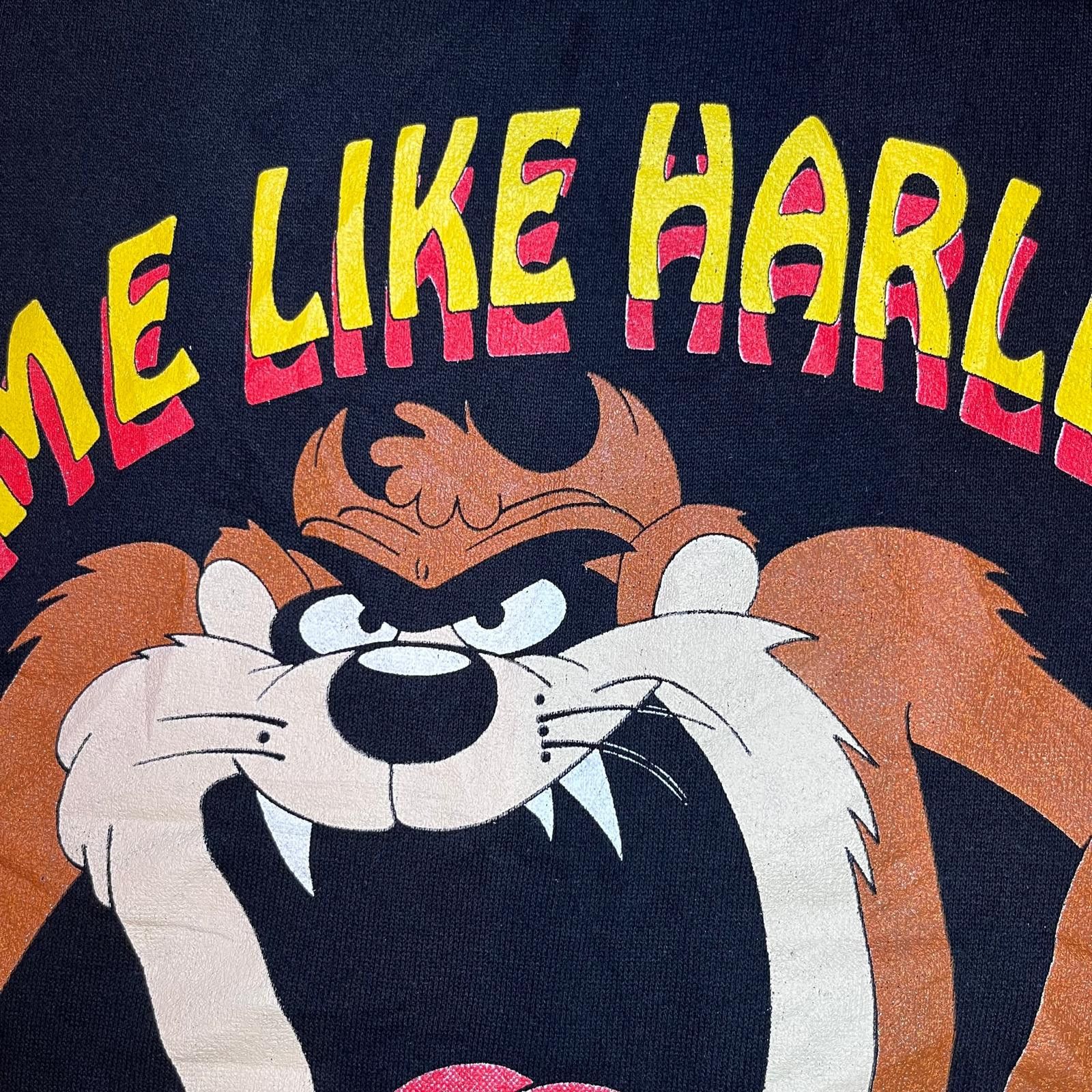Harley Davidson 🌀 Harley-Davidson x Taz Sweatshirt – Size L Size L / US 10 / IT 46 - 3 Thumbnail
