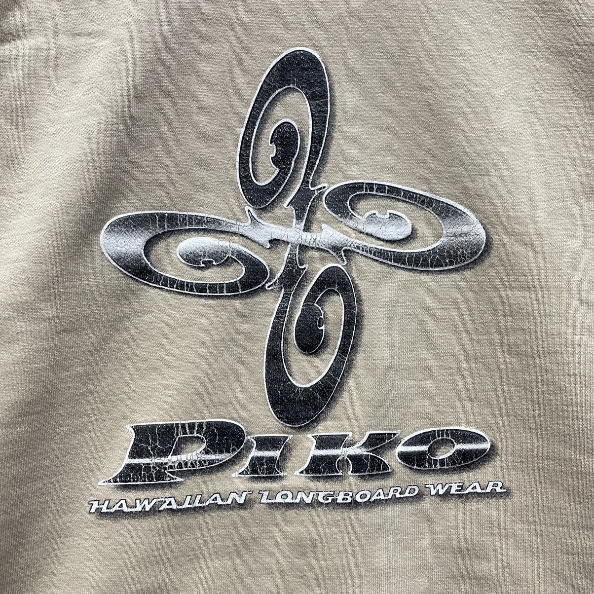 Vintage Piko Hawaii Retro Surf Hoodie – Vintage Style (Size L) Size US L / EU 52-54 / 3 - 2 Thumbnail
