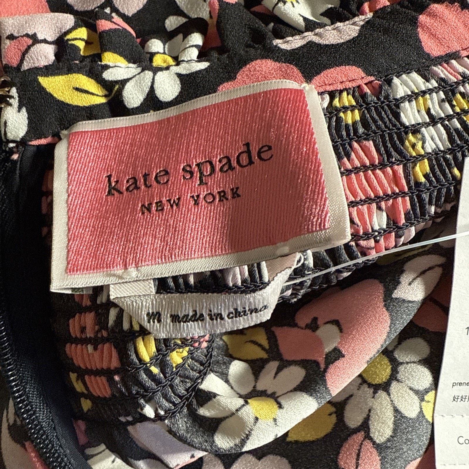 Kate Spade Kate Spade Day Trip Floral Shift Dress M smock ruffle Size M / US 6-8 / IT 42-44 - 7 Thumbnail