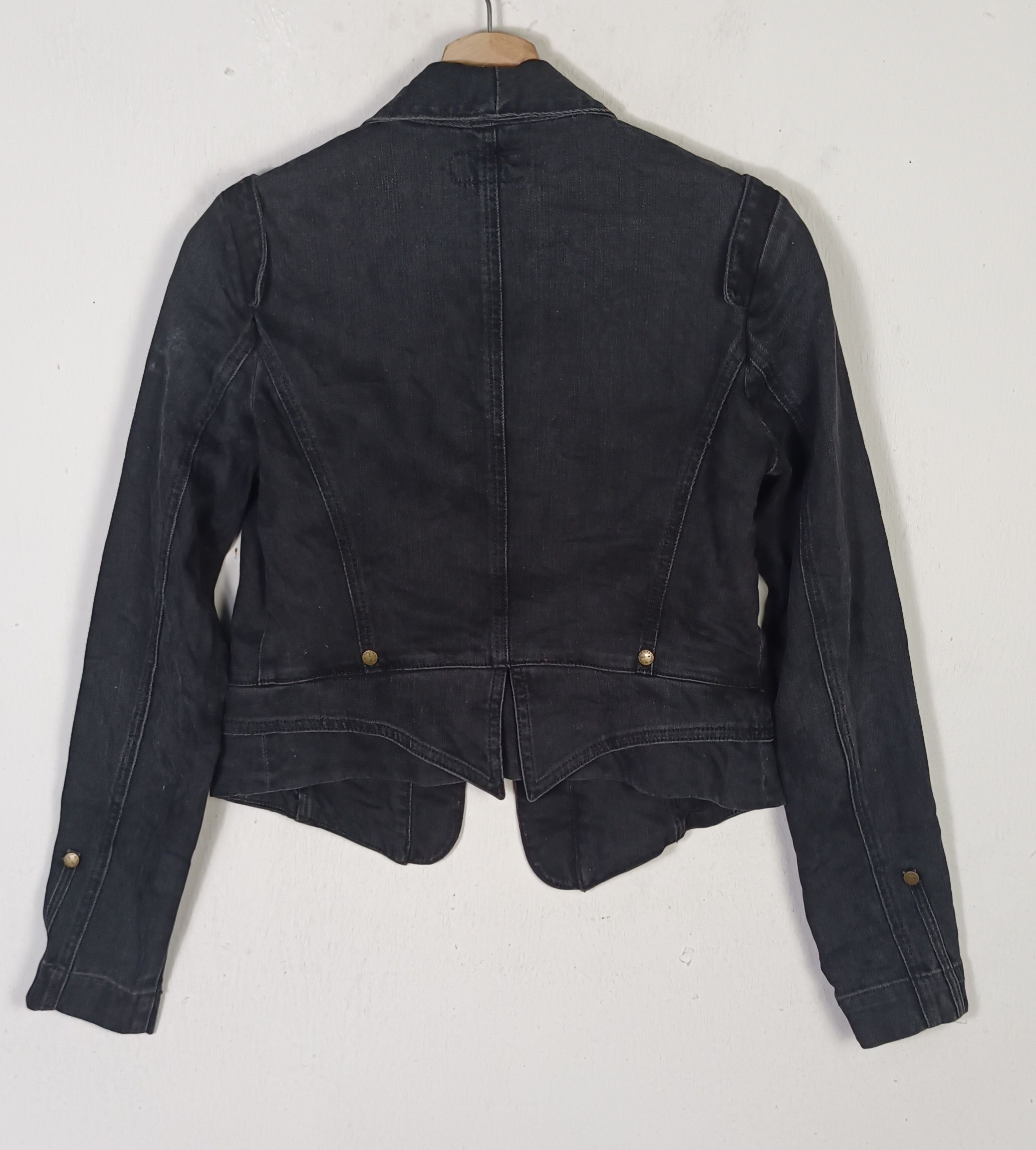 Current/Elliot Current Elliott Majorette Jacket Night Wash Size XS / US 0-2 / IT 36-38 - 2 Thumbnail