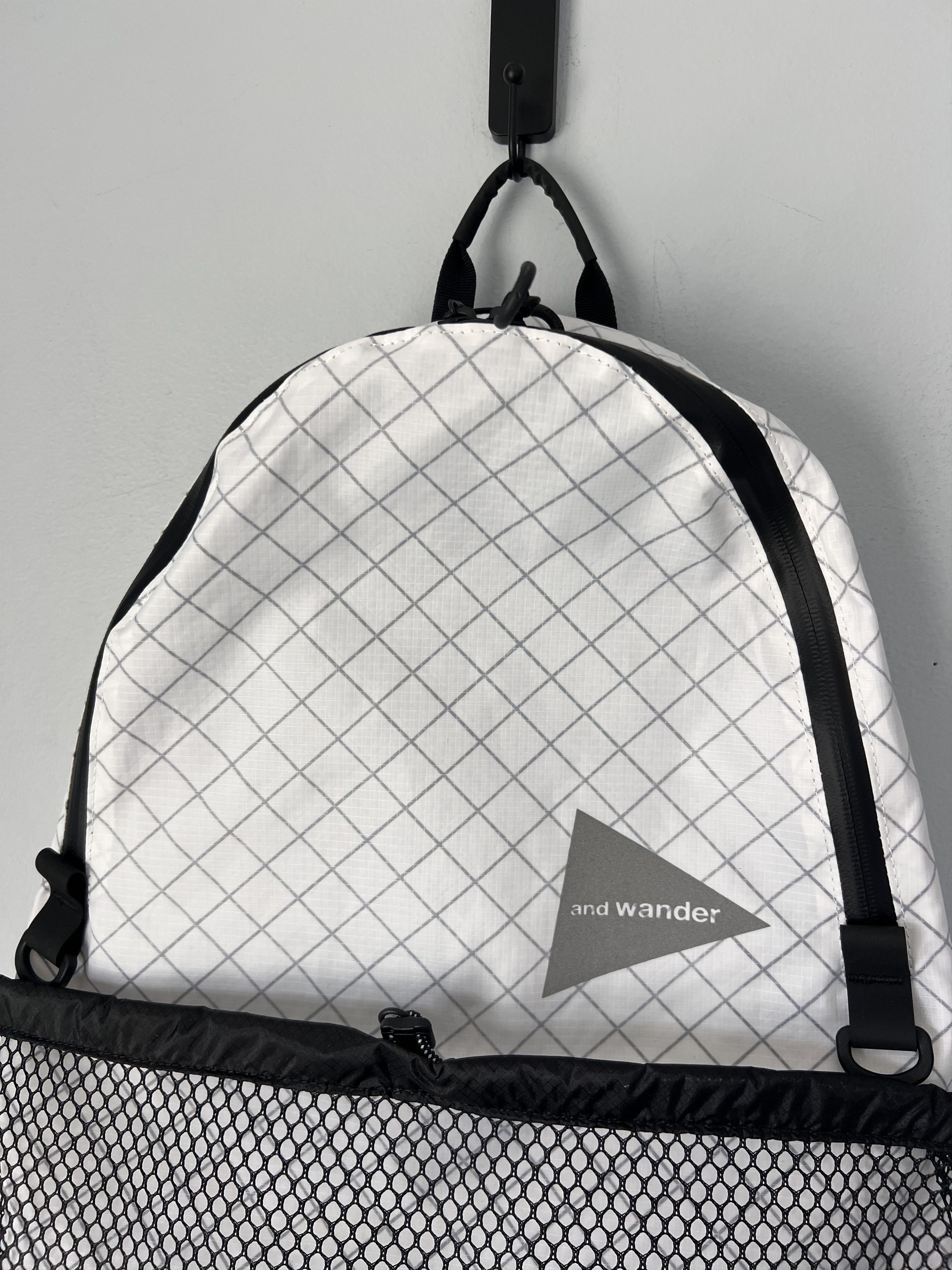 And Wander and Wander Ecopak 20L Daypack Backpack in White Size ONE SIZE - 2 Thumbnail