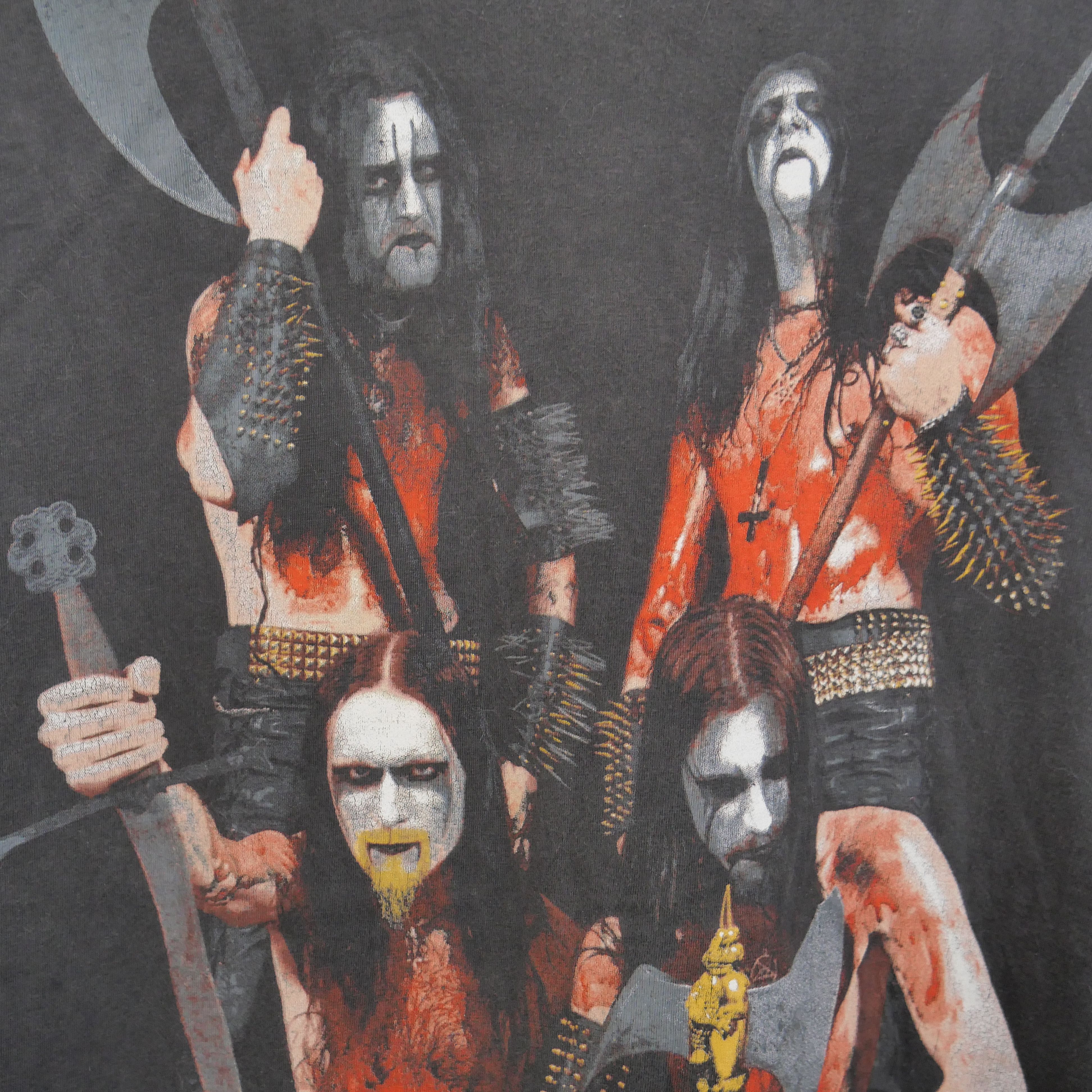 Other Vintage Dark Funeral 00s Shirt Size US XL / EU 56 / 4 - 4 Thumbnail