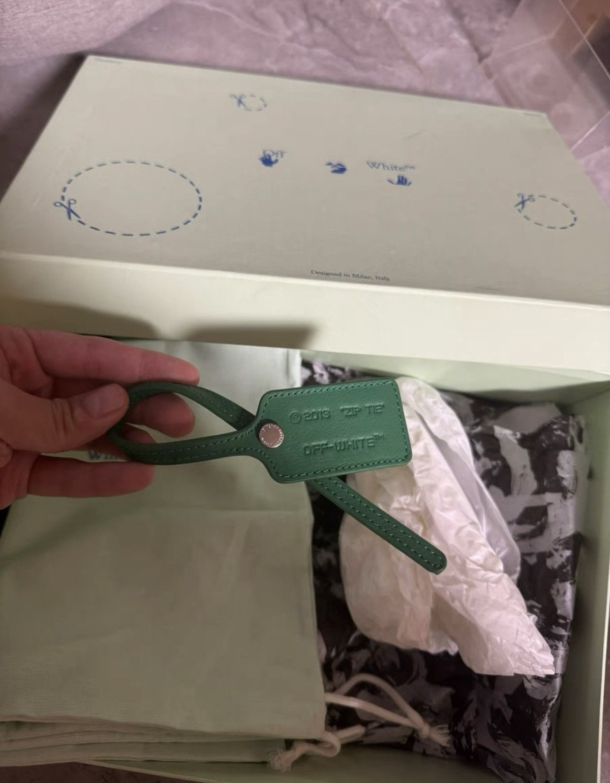 Off-White OFF-WHITE Out of Office Sneakers in Green Size US 8 / EU 41 - 4 Thumbnail