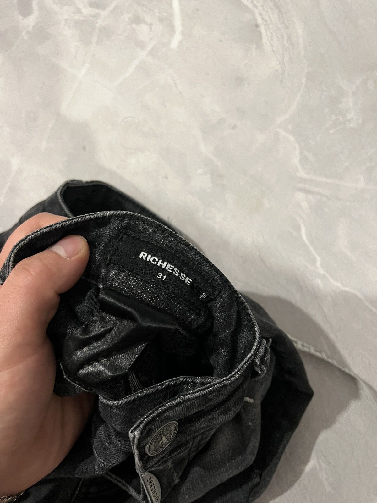 Japanese Brand Heavy Archive Dark Skinny / Hysteric Glamour Style / Grunge Size US 32 / EU 48 - 10 Thumbnail