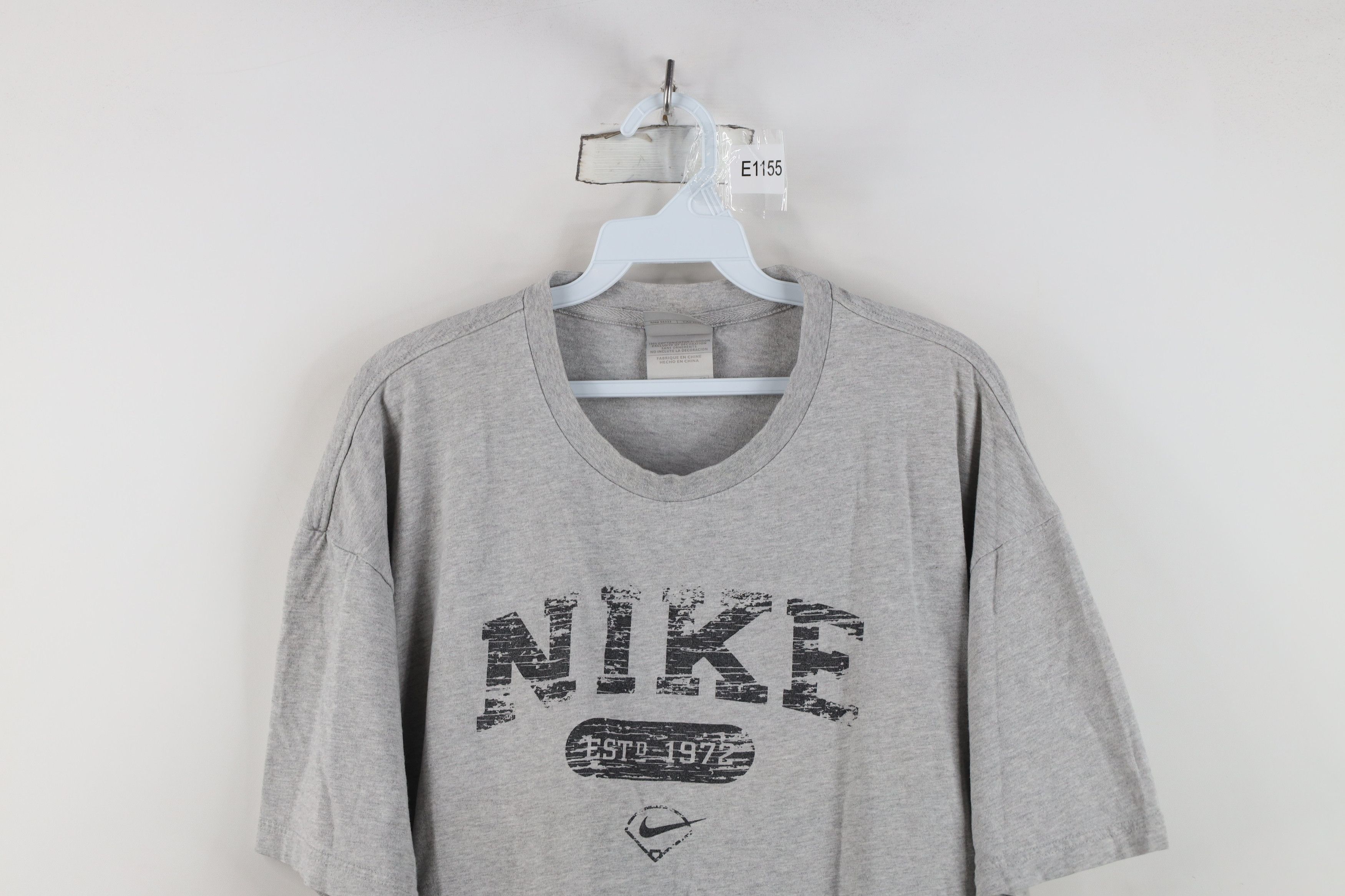 Nike Vintage 90s Y2K Nike Baseball Scott Center Swoosh T-Shirt Size US XL / EU 56 / 4 - 2 Thumbnail