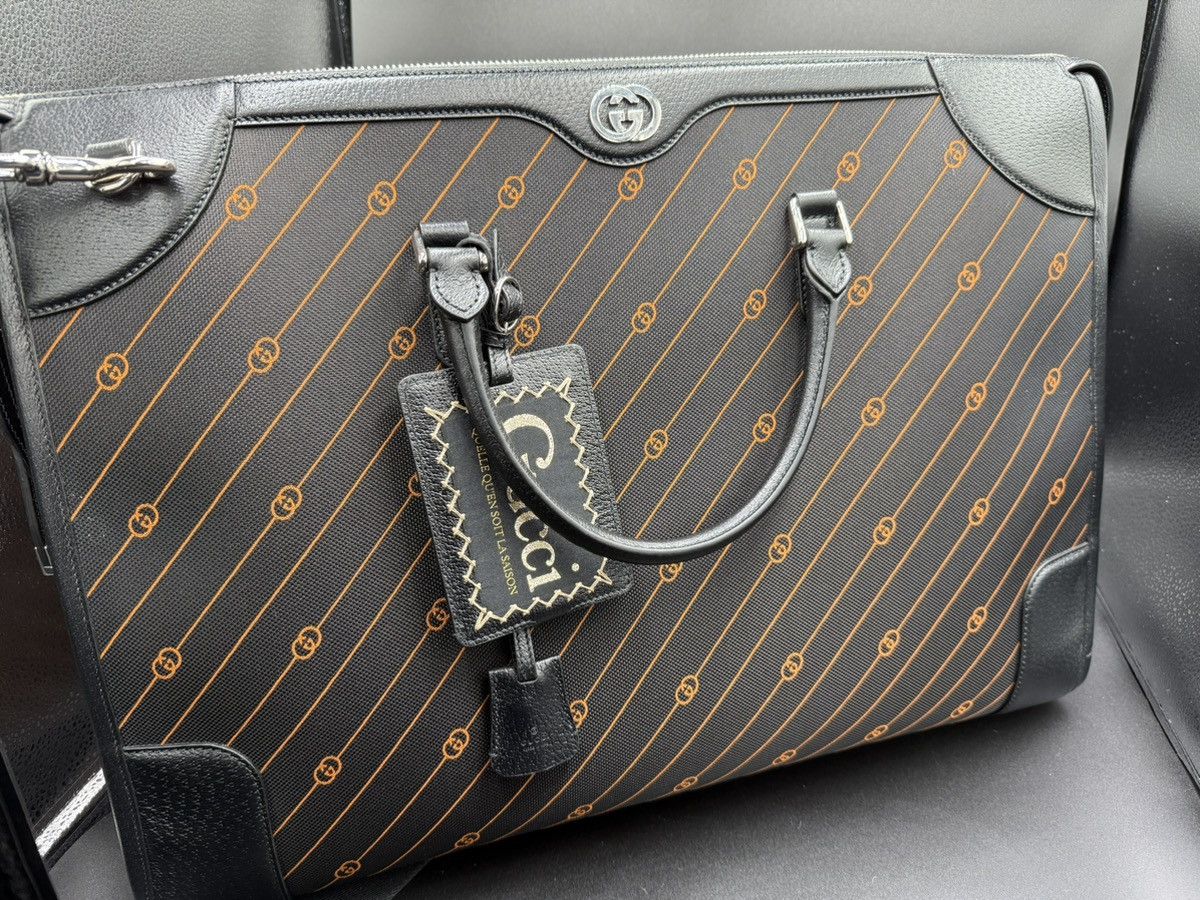 Gucci NWT LIMITED EDITION SOLD OUT! GUCCI INTERLOCKING LG DUFFLE Size ONE SIZE - 2 Thumbnail