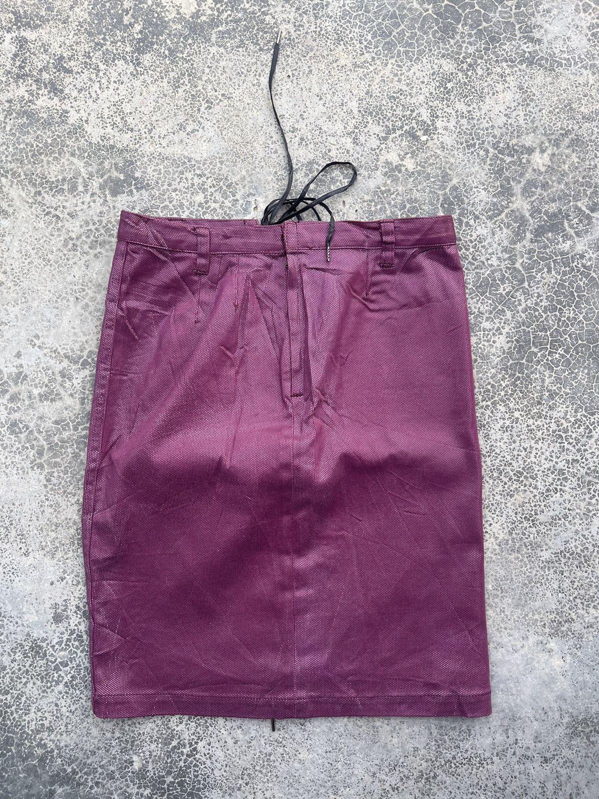 Hysteric Glamour Hysteric Glamour Dark Pink Rope Detailed Skirt Size 28" / US 6 / IT 42 - 2 Thumbnail