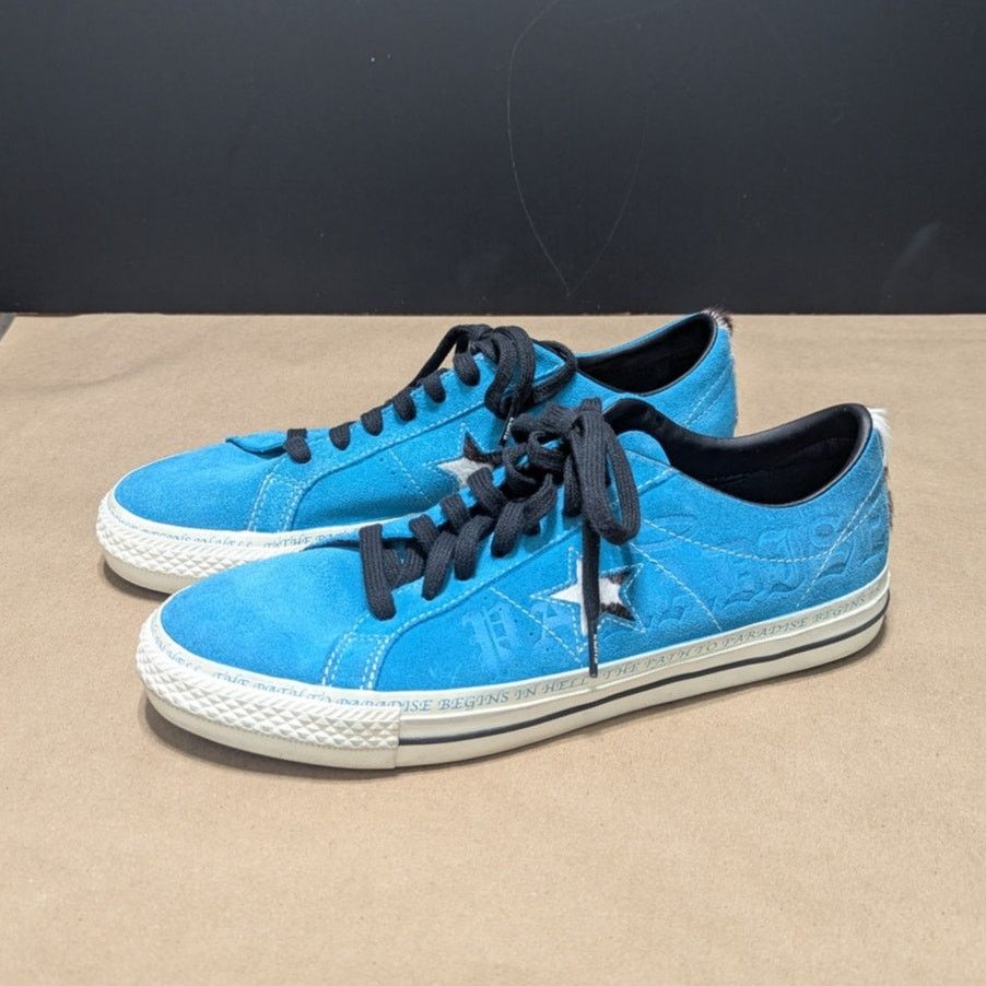 Converse Converse Sean Pablo One Star Pro Ox Skate Shoe Sneakers Teal Size US 10.5 / EU 43-44 - 2 Thumbnail
