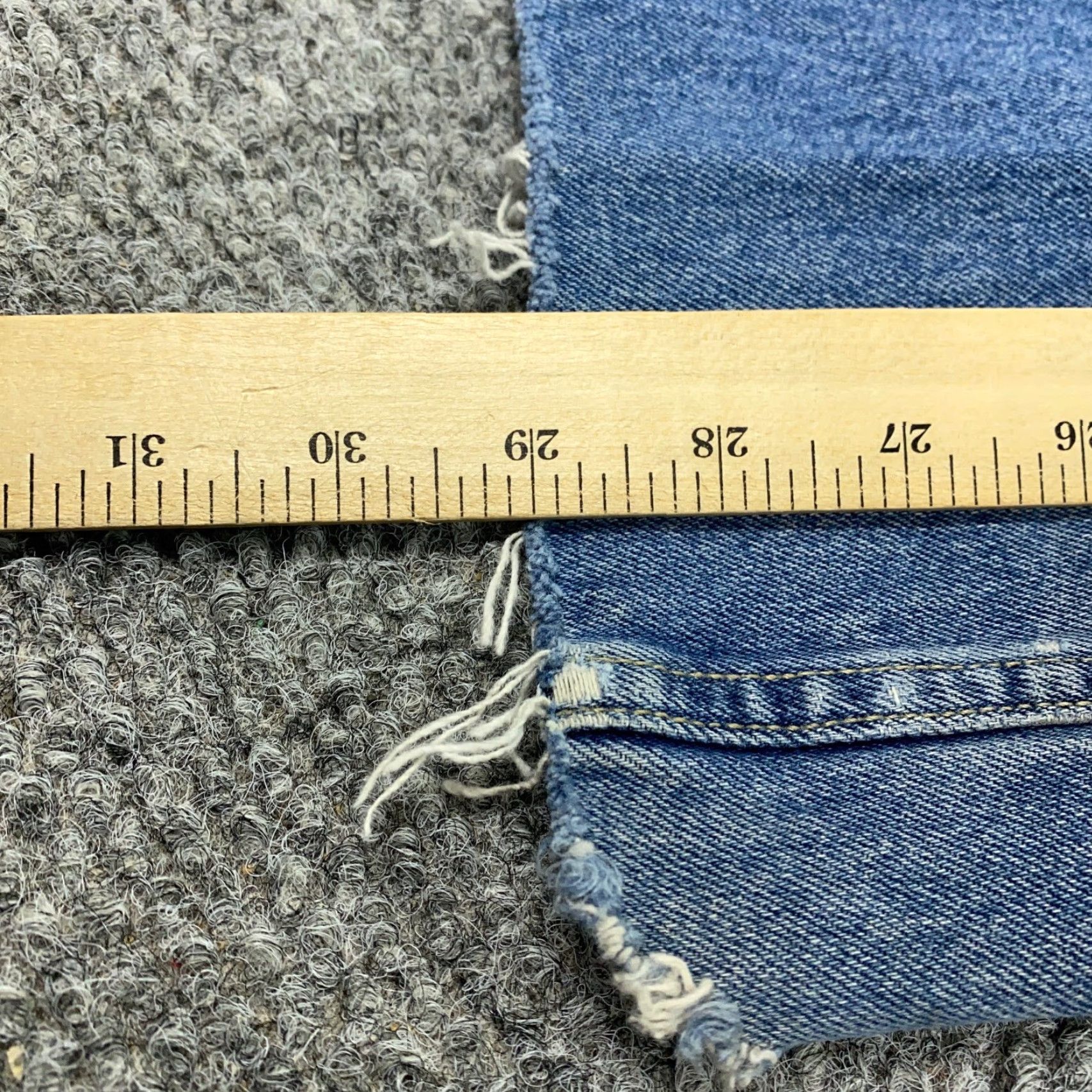 Vintage VINTAGE Fargo Jeans Mens 33x29 Baggy Denim Blue Grunge Hip Hop Y2K Size US 33 - 6 Thumbnail