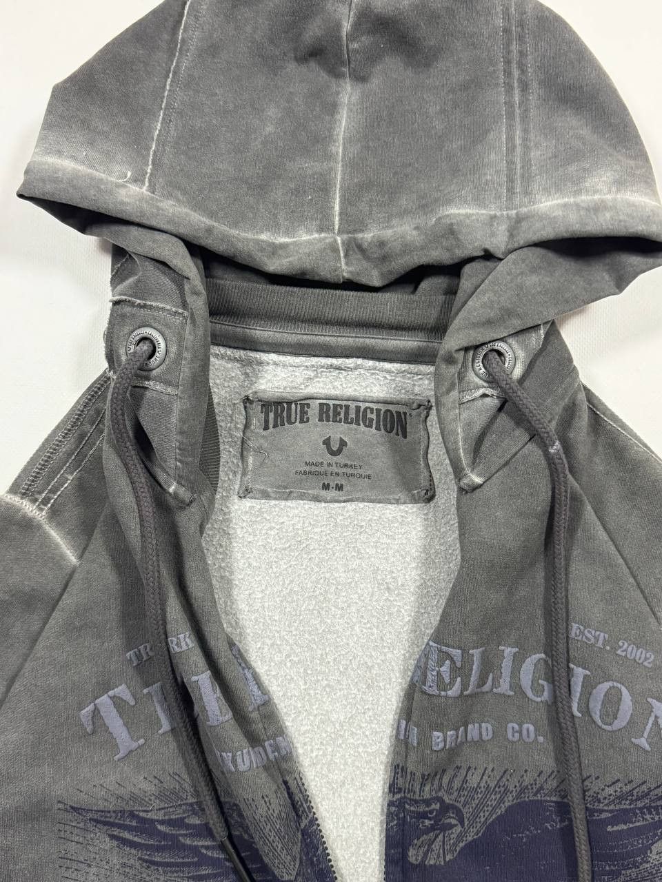 True Religion True Religion Eagle Zip-Hoodie Vintage Very Rare Size US M / EU 48-50 / 2 - 3 Thumbnail
