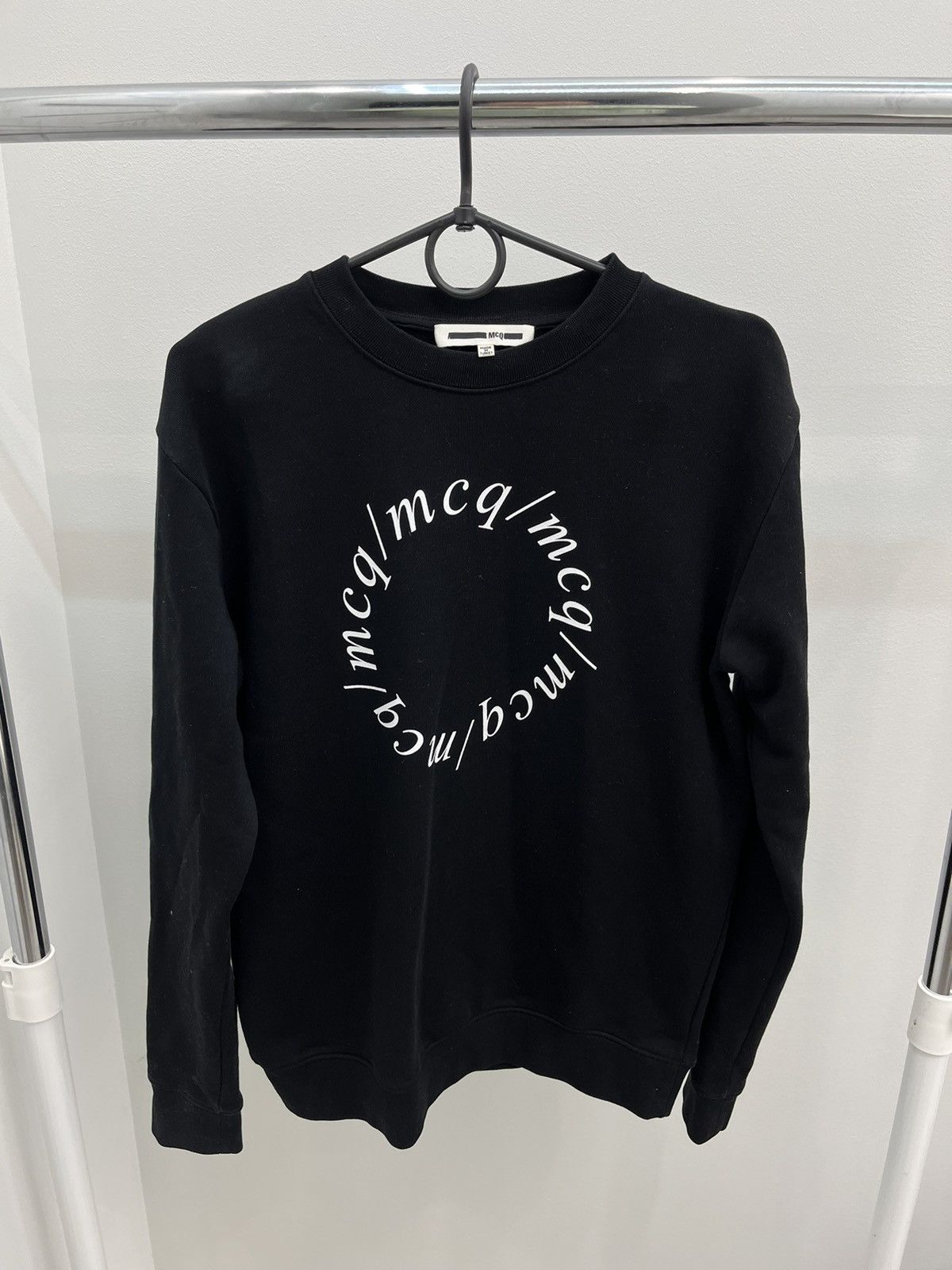 Alexander McQueen Alexander McQueen MCQ A State Of Mind Logo Sweatshirt Grailed
