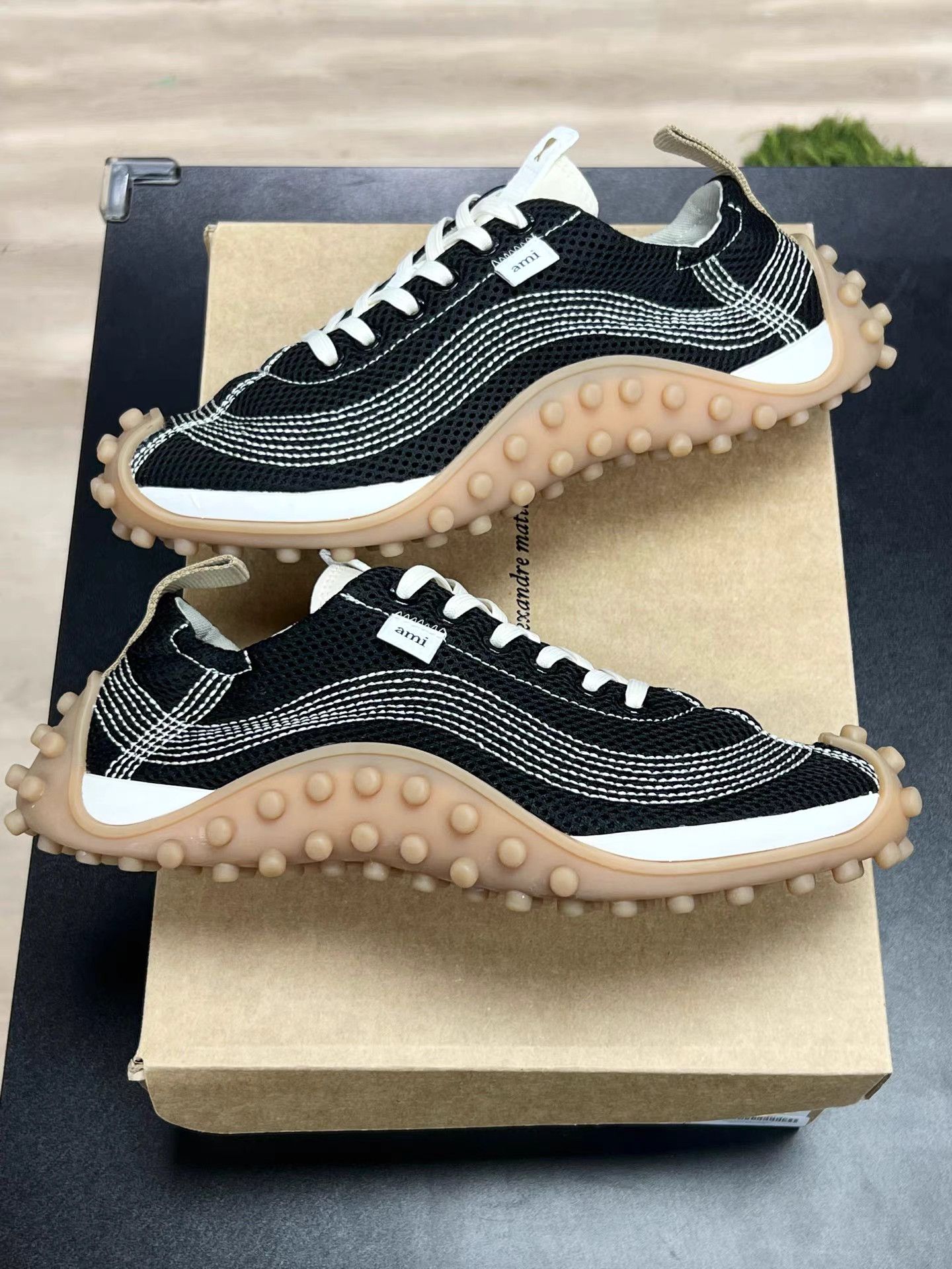 AMI AMI Paris Mesh Casual Shoes K15 Size US 8 / EU 41 - 4 Thumbnail